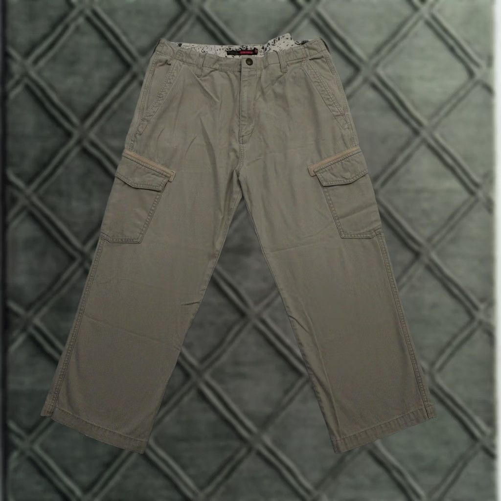 Quiksilver VTG 90s QUICKSILVER Mens 32 (32X26) Baggy Cargo Pants Carpenter Rave Skate Shirt Size US 32 / EU 48 - 1 Thumbnail