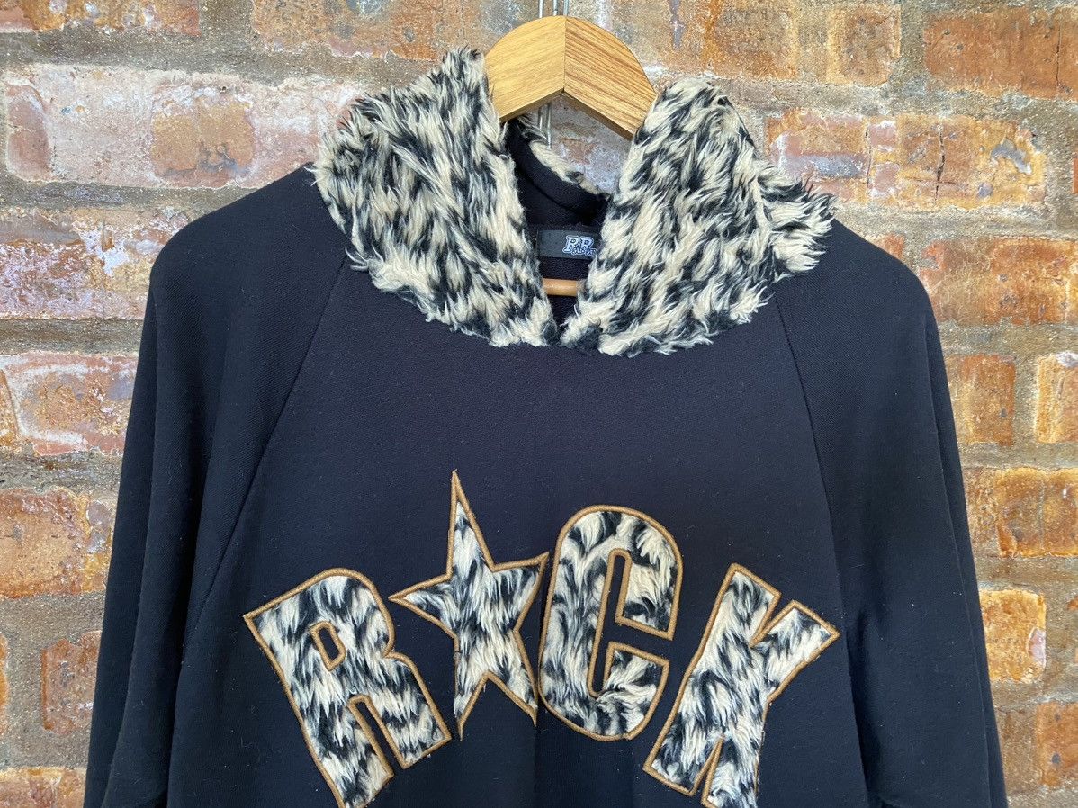 Japanese Brand Vtg Ryu.Ryu Japan Cat ear Fleece Leopard hoodie Size M / US 6-8 / IT 42-44 - 3 Thumbnail
