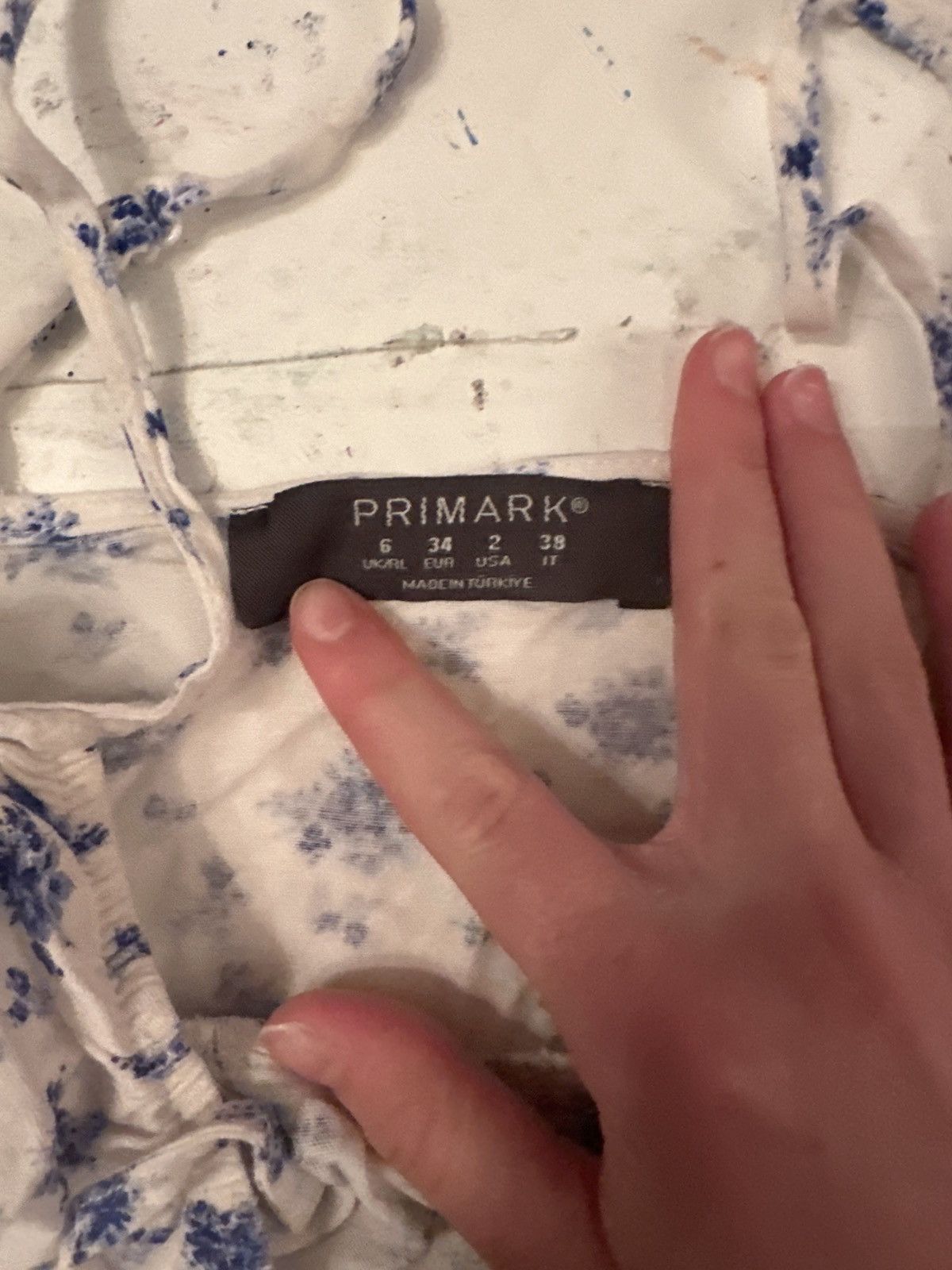 Primark Coquette girly tank top Size XS / US 0-2 / IT 36-38 - 3 Thumbnail