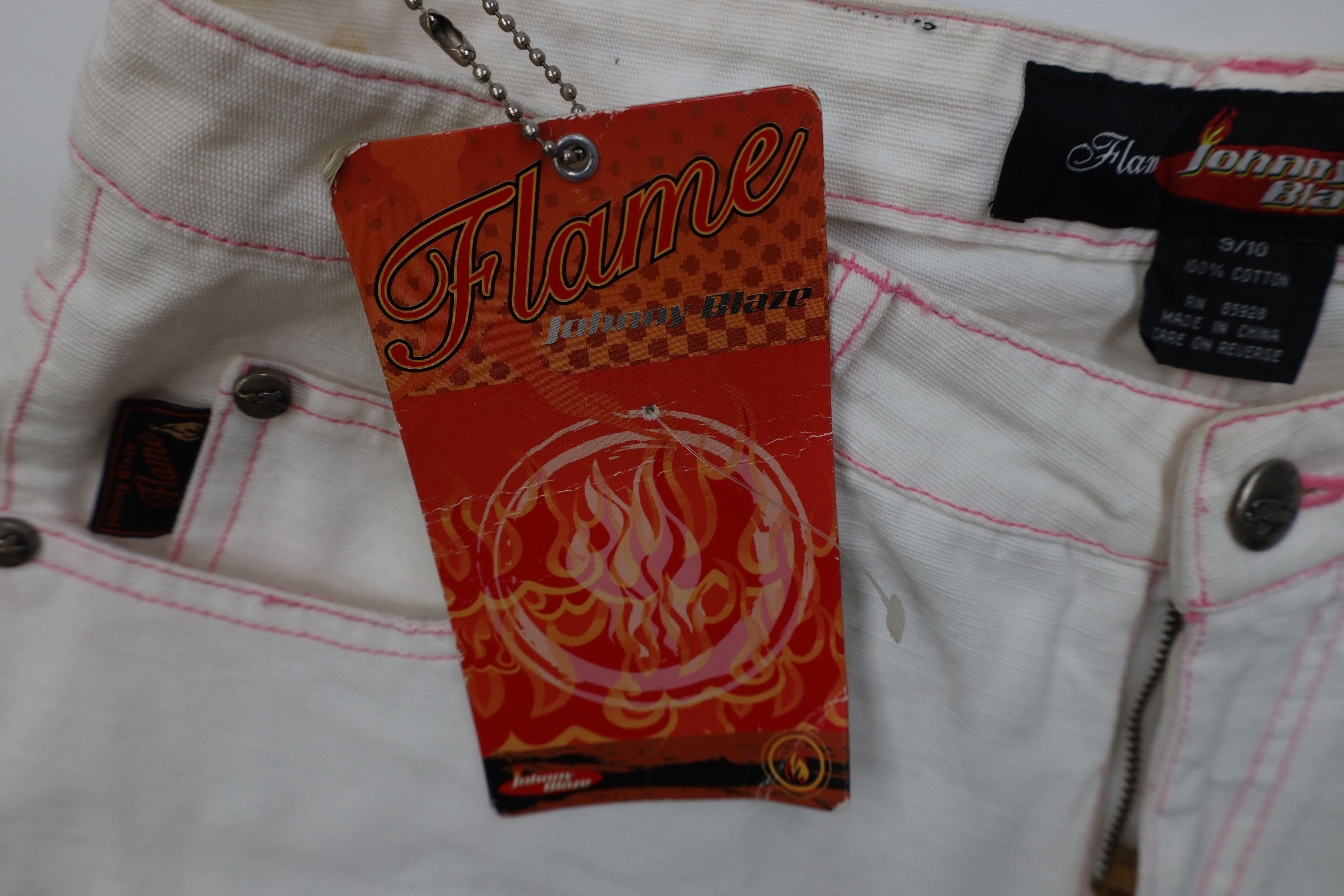 Vintage Deadstock Vintage 90s Y2K Johnny Blaze Man Wutang Clan Jeans Size 32" / US 10 / IT 46 - 10 Thumbnail