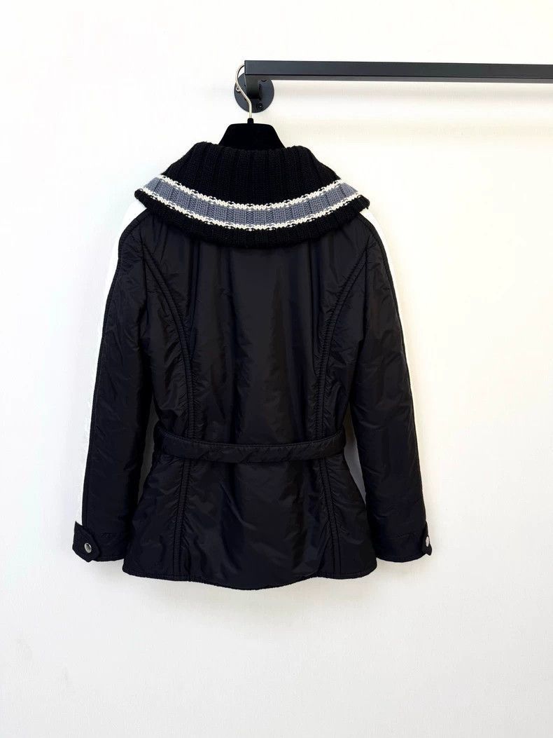Prada Prada Cotton Jacket with Striped Collar -2505 Size M / US 6-8 / IT 42-44 - 2 Thumbnail