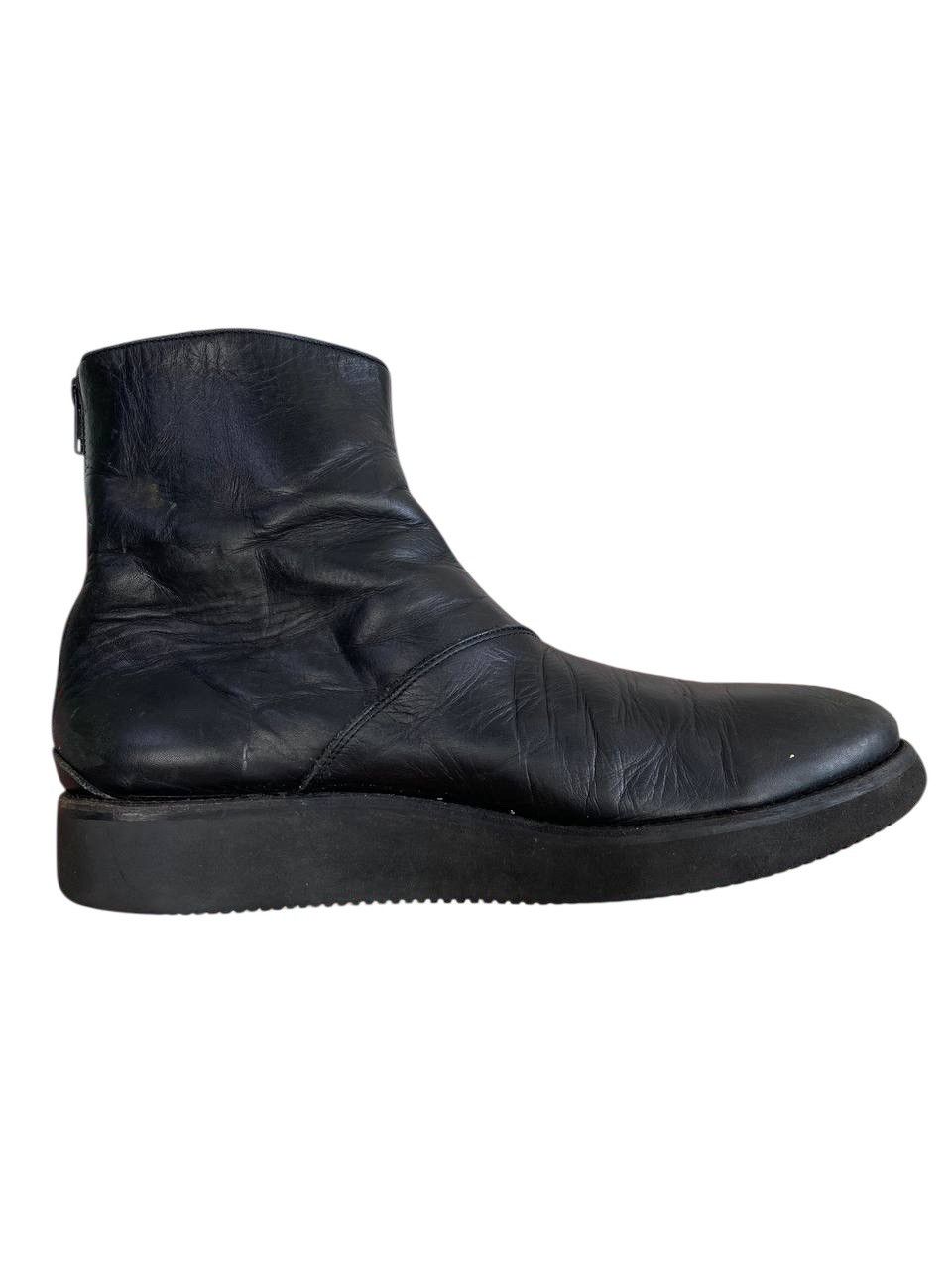 Lad Musician Lad Musician Back Zipper Leather Ankle Boots Size US 11.5 / EU 44-45 - 13 Thumbnail
