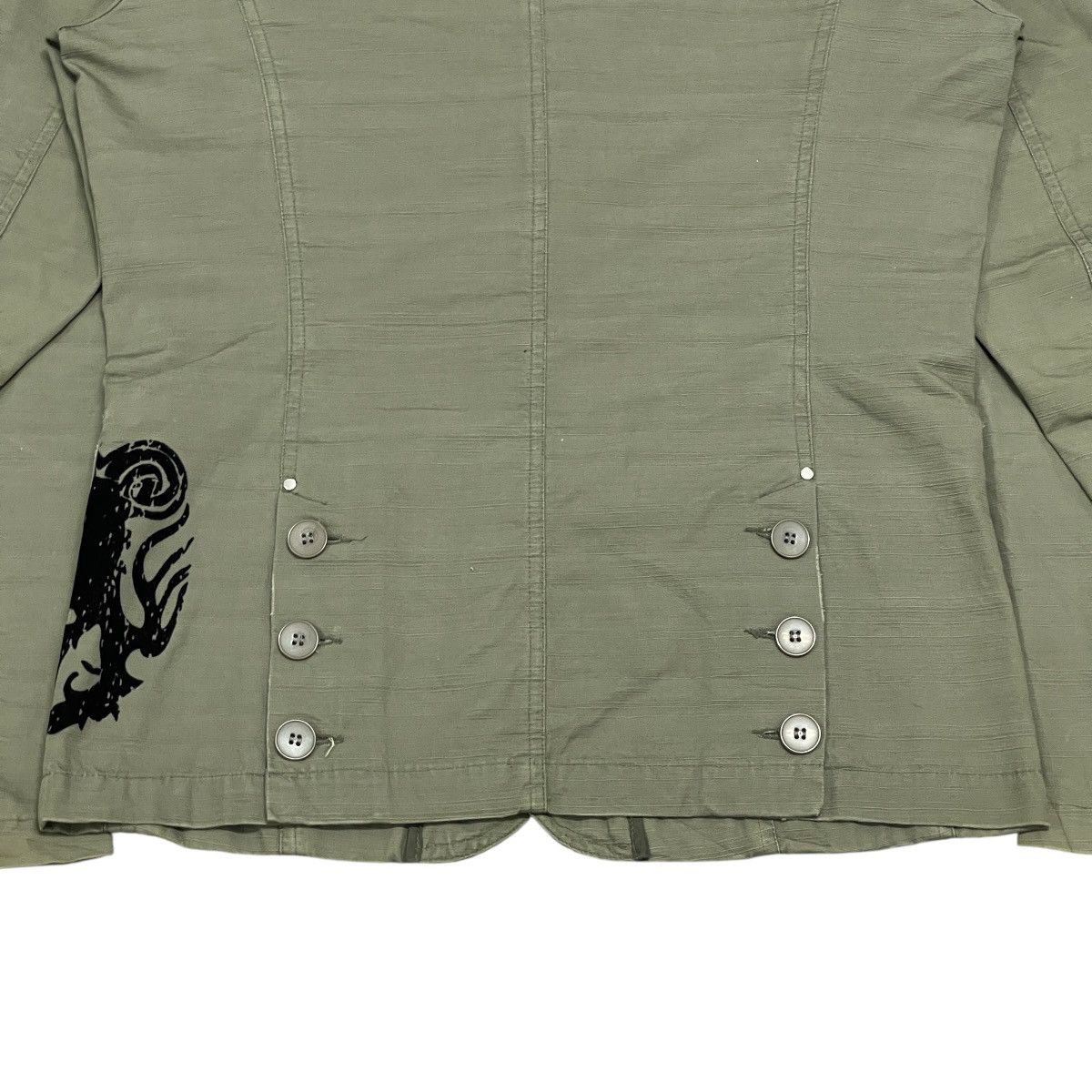 Woolrich Woolen Mills Vintage Woolrich Cargo Pockets Military Field Jacket Size US M / EU 48-50 / 2 - 12 Thumbnail
