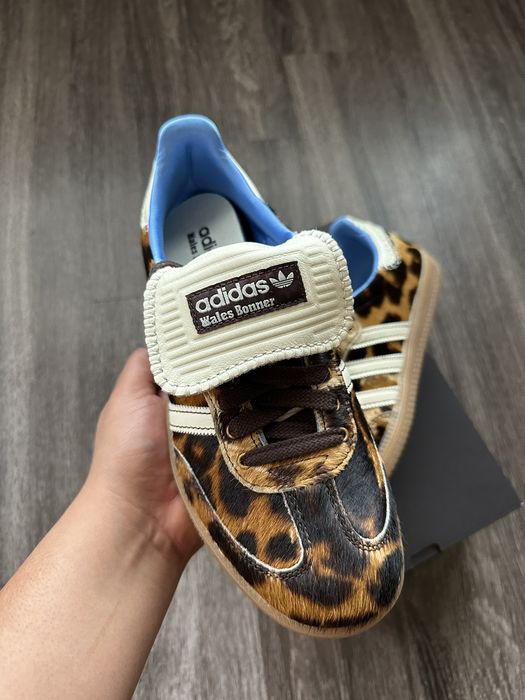 Adidas Adidas Samba Wales Bonner Pony Leopard Print Low Sneaker | Grailed