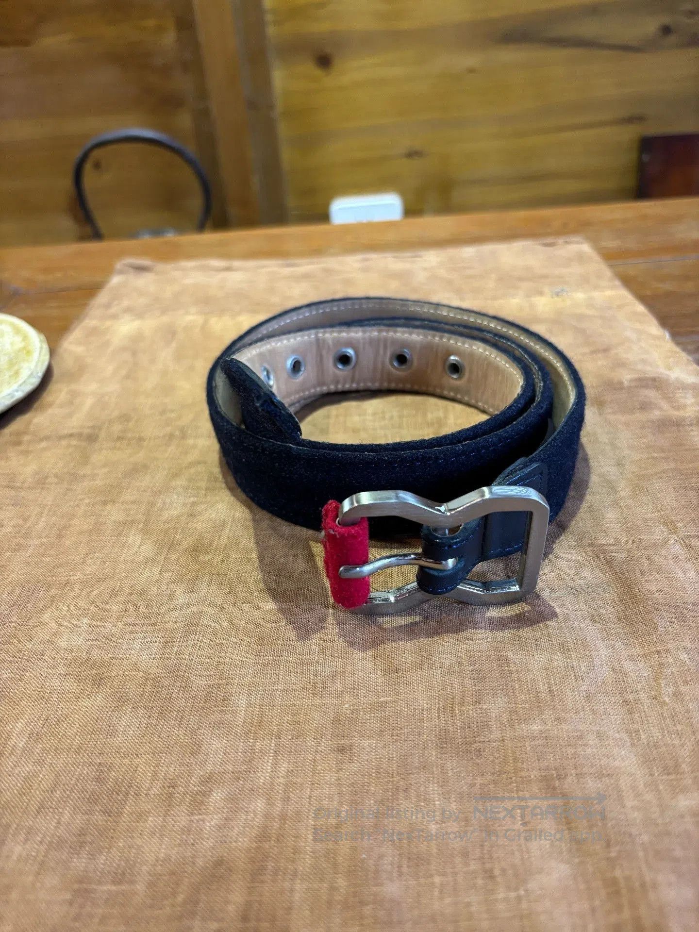 Thom Browne Thom Browne x Brooks Brothers Wool Leather Belt. Size ONE SIZE - 1 Thumbnail