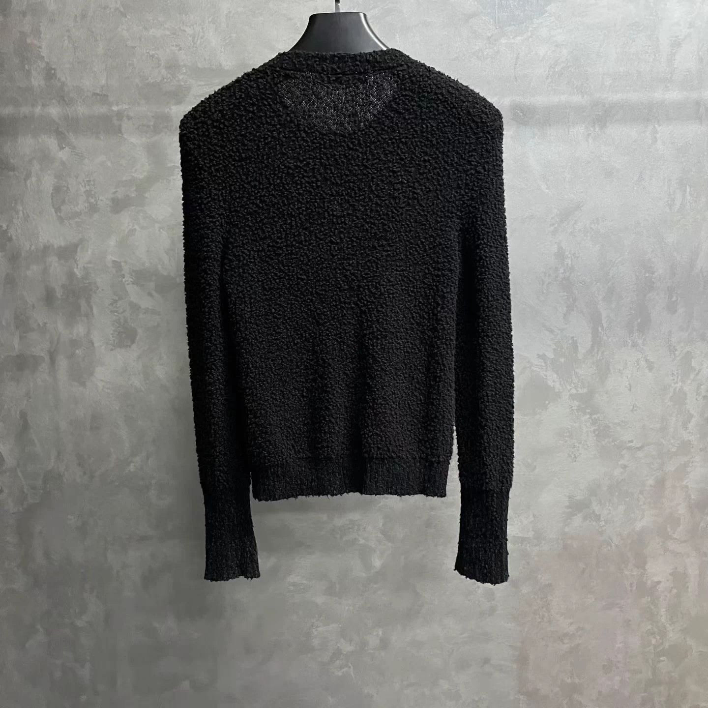 Dior Dior Black Wool Blend Crew Inset Vest Short Sweater Size XS / US 0-2 / IT 36-38 - 2 Thumbnail