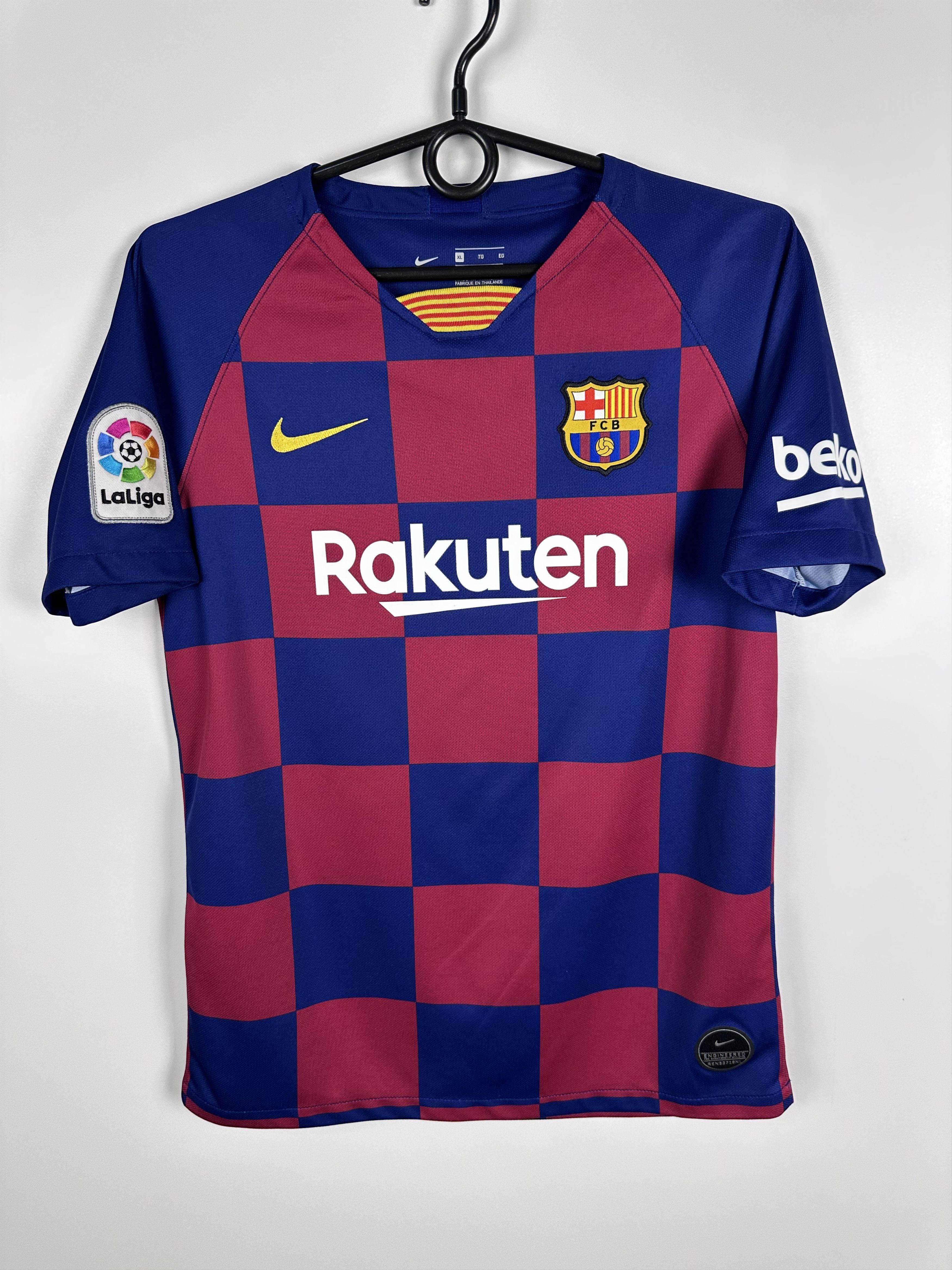 Nike BARCELONA 2019 2020 Football Shirt Jersey Nike Youth Size XL Size US XXS / EU 40 - 1 Thumbnail