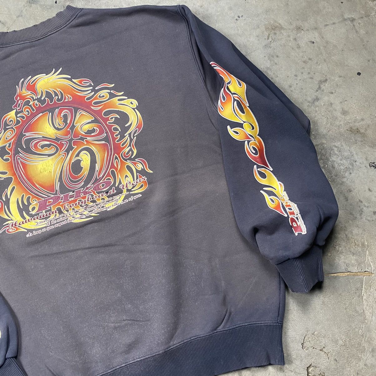 Affliction × If Six Was Nine Rare💥y2k Piko Sukajan Tribal Sunfaded Boxy Size US M / EU 48-50 / 2 - 3 Thumbnail