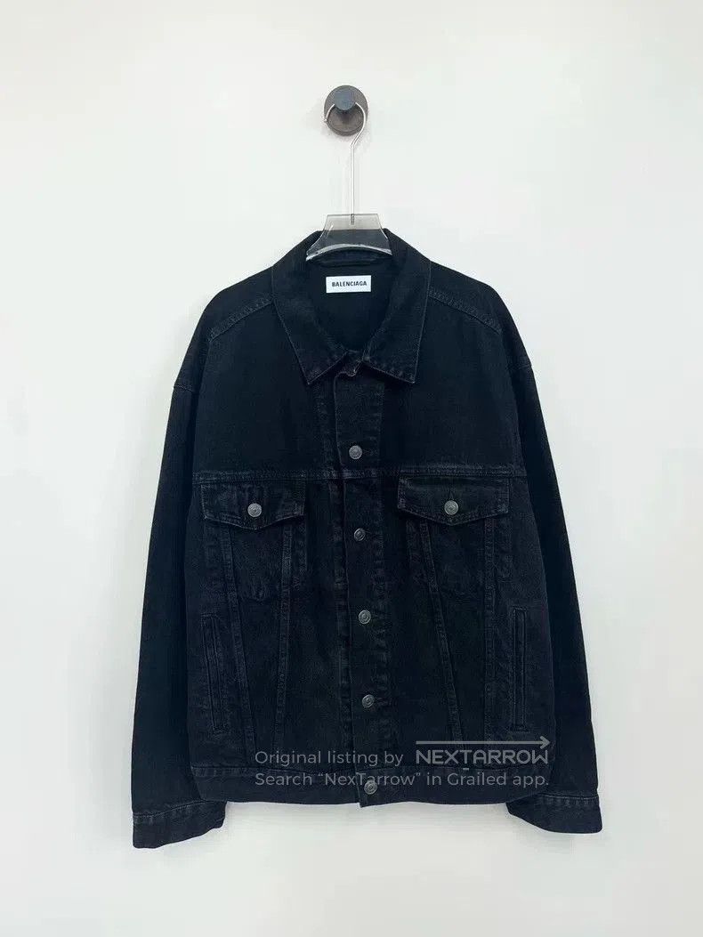 Balenciaga Balenciaga Distressed Denim Jacket. Size US XS / EU 42 / 0 - 1 Thumbnail
