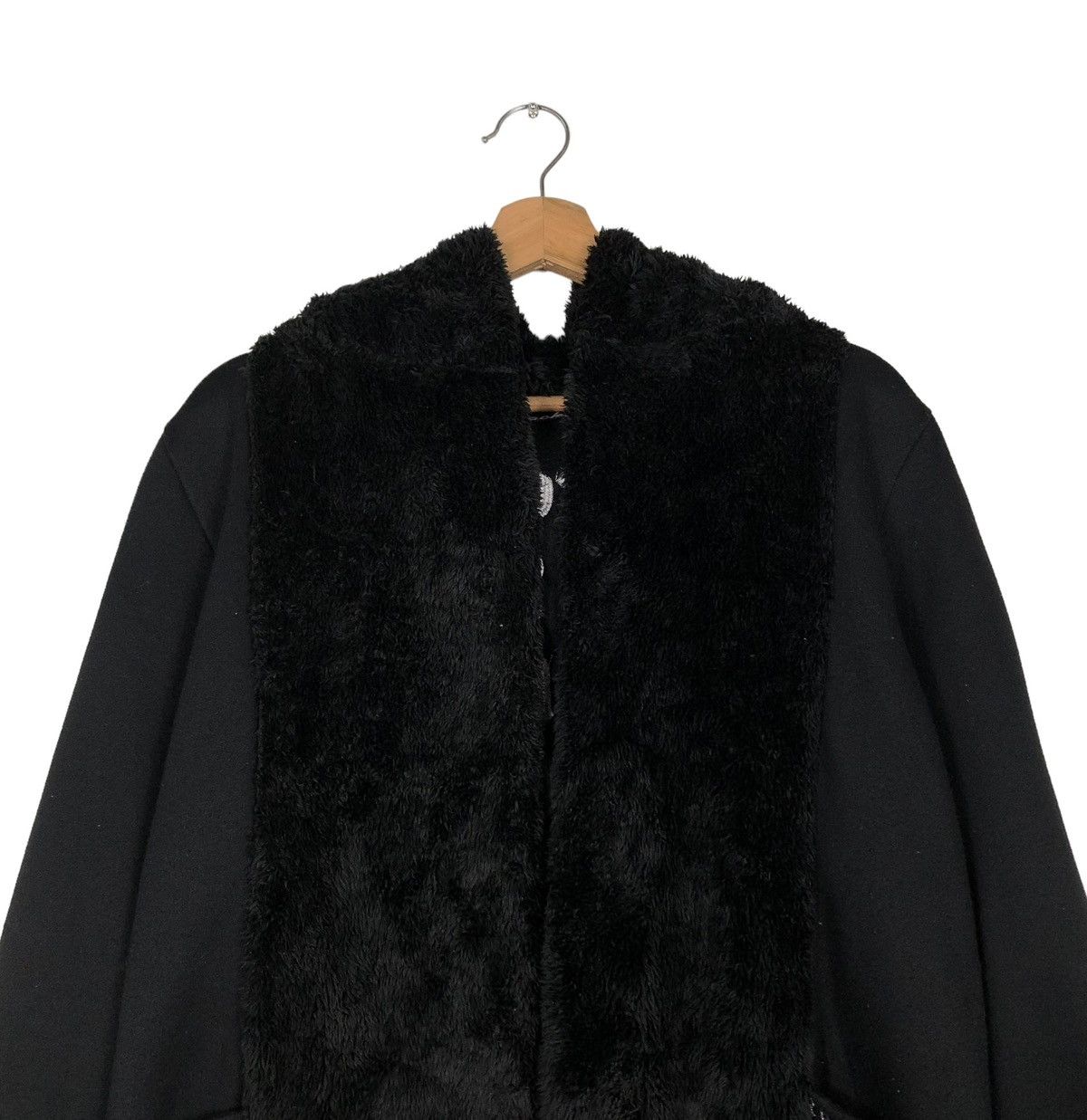 Hysteric Glamour 🔥JACKALL LONG JACKET MINK FUR FLEECE PUNK DESIGN BIG LOGO Size US M / EU 48-50 / 2 - 3 Thumbnail