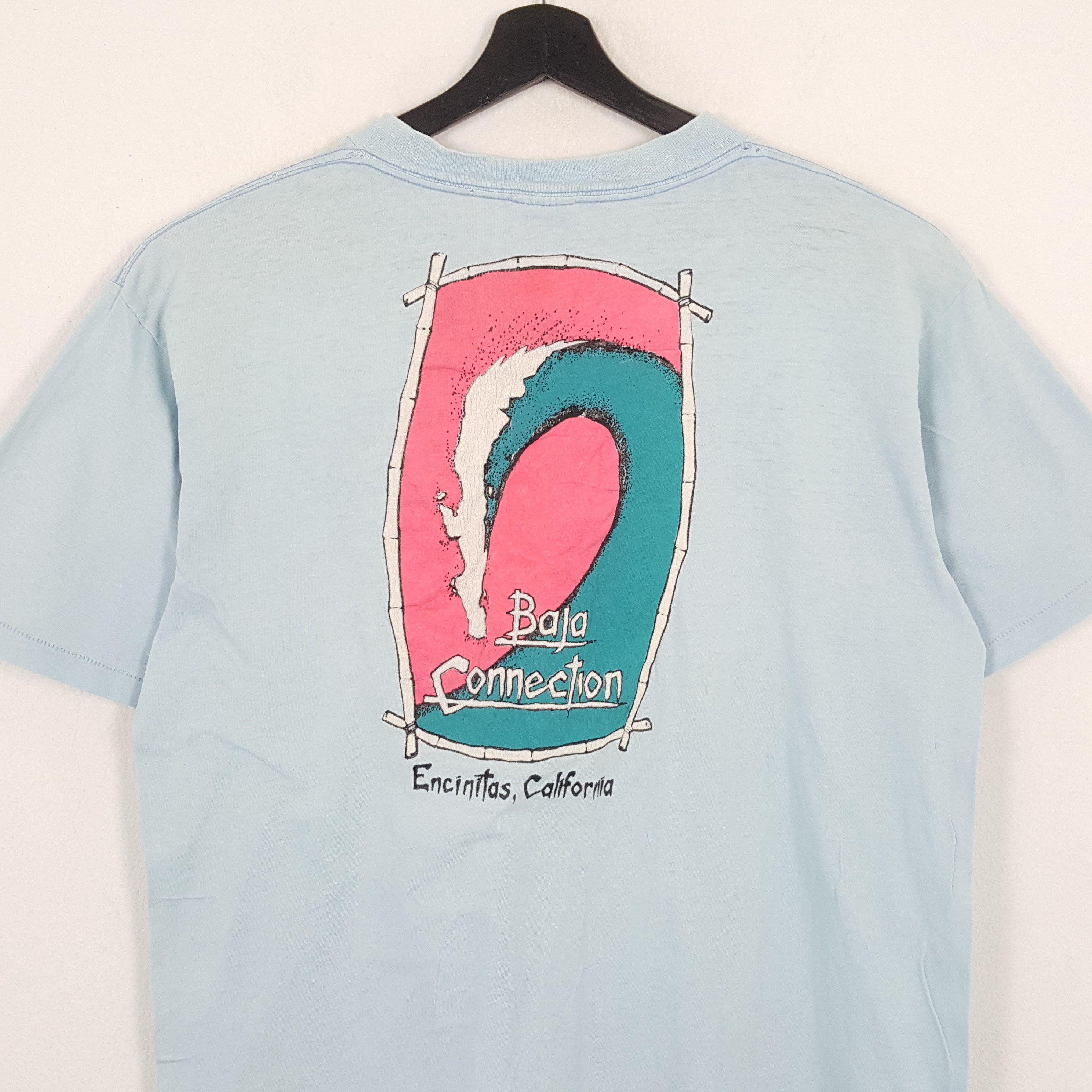 Vintage BAJA CONNECTION California Surfing Style Vintage Tshirt Size US L / EU 52-54 / 3 - 2 Thumbnail