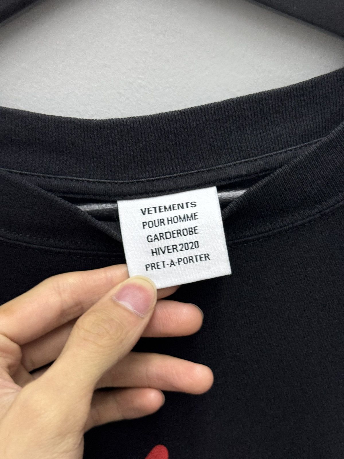 Vetements FW20 ARABIC COCAINE LOGO TEE Size US L / EU 52-54 / 3 - 4 Thumbnail