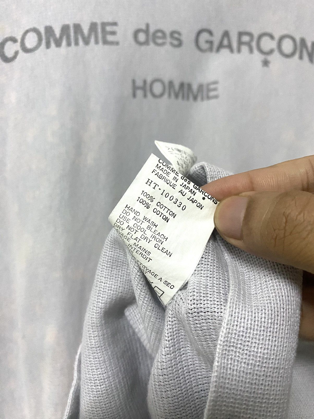 Comme des Garcons AD1996 Rare Vintage comme des garcons Homme V-Neck Size US M / EU 48-50 / 2 - 11 Thumbnail