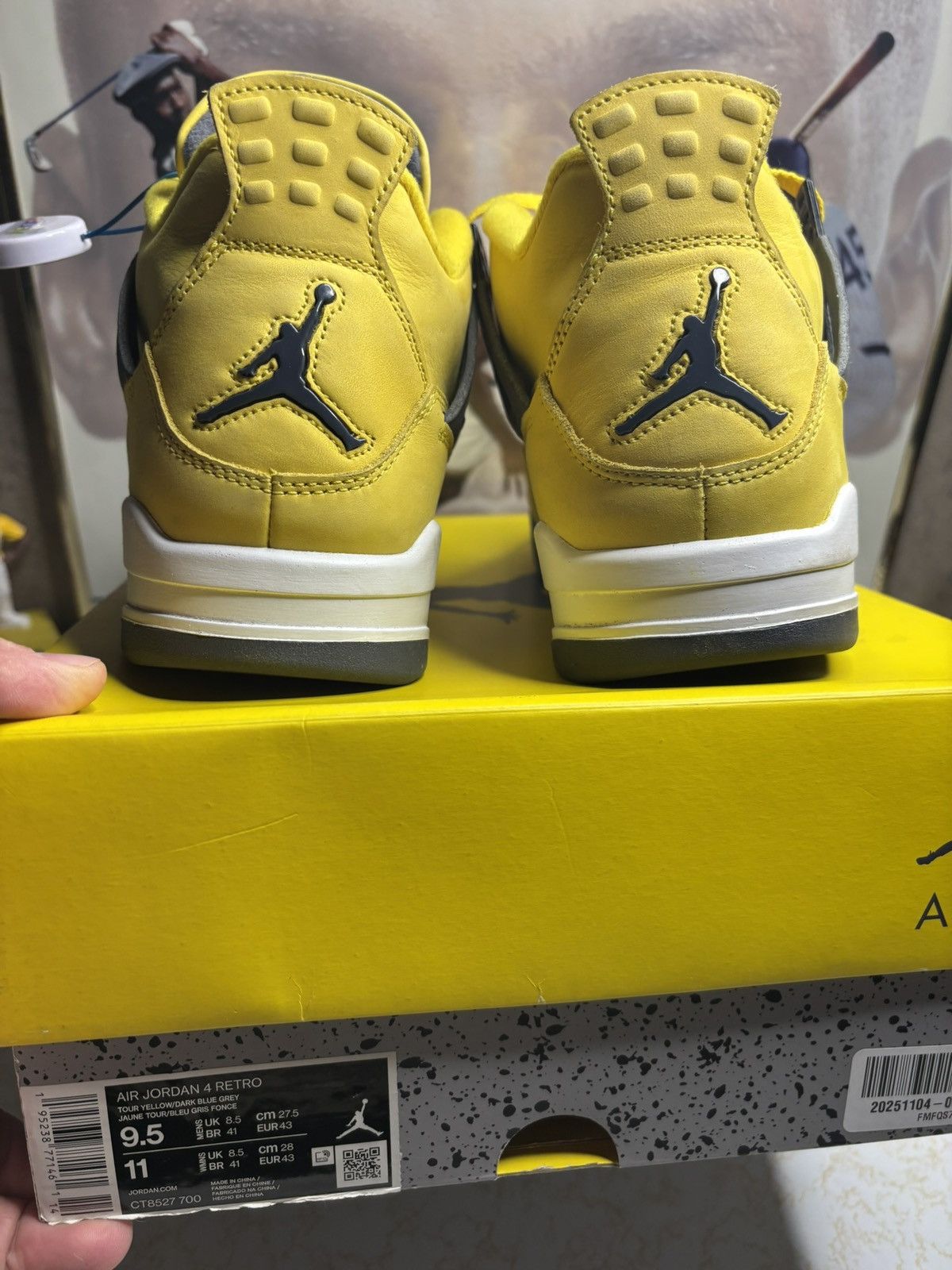 Jordan Brand Air Jordan 4 Retro “lightning” Size US 9.5 / EU 42-43 - 7 Thumbnail