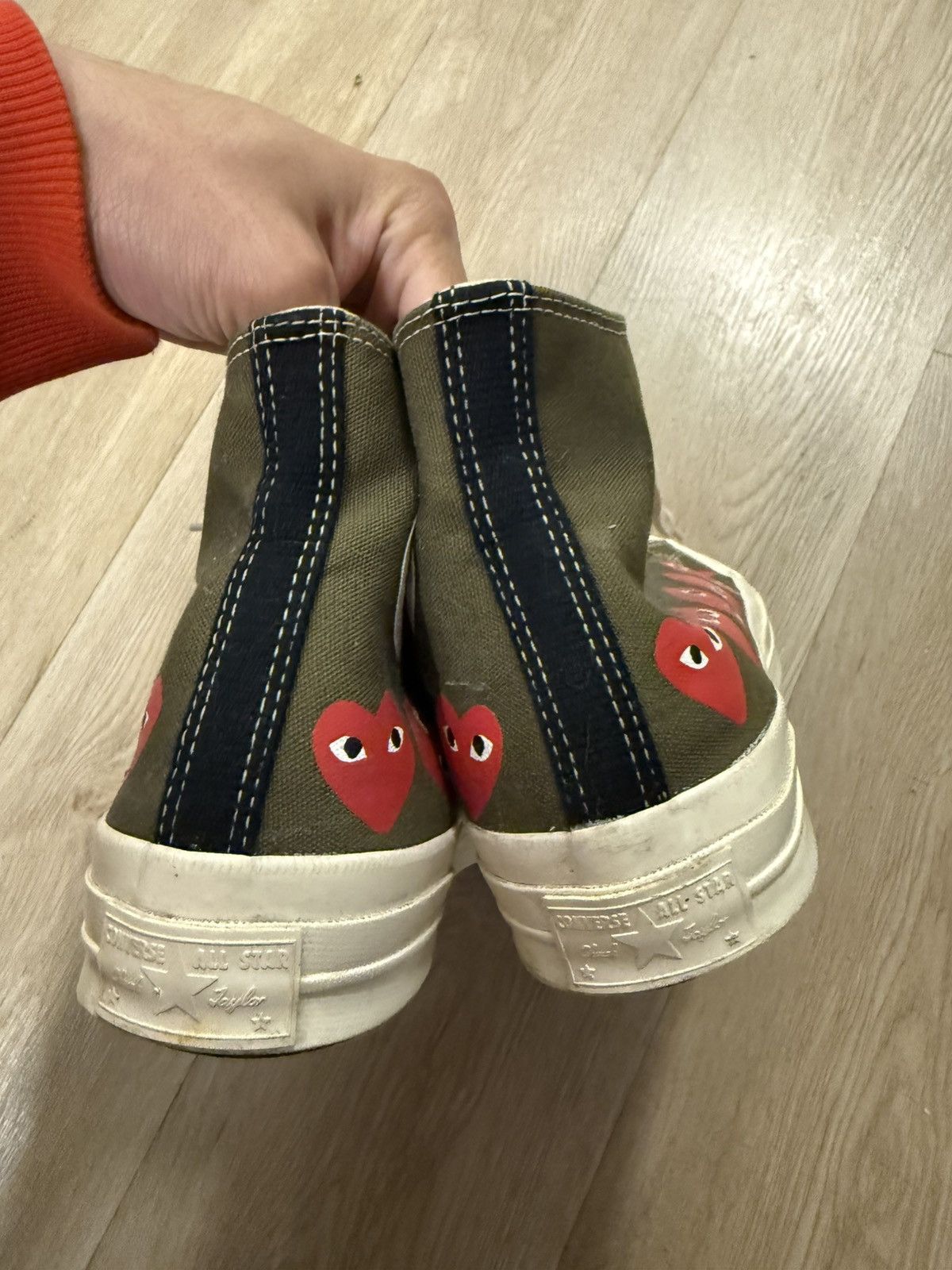 Comme des Garcons PLAY × Converse Converse comme des garcons Size US 9 / EU 42 - 6 Thumbnail