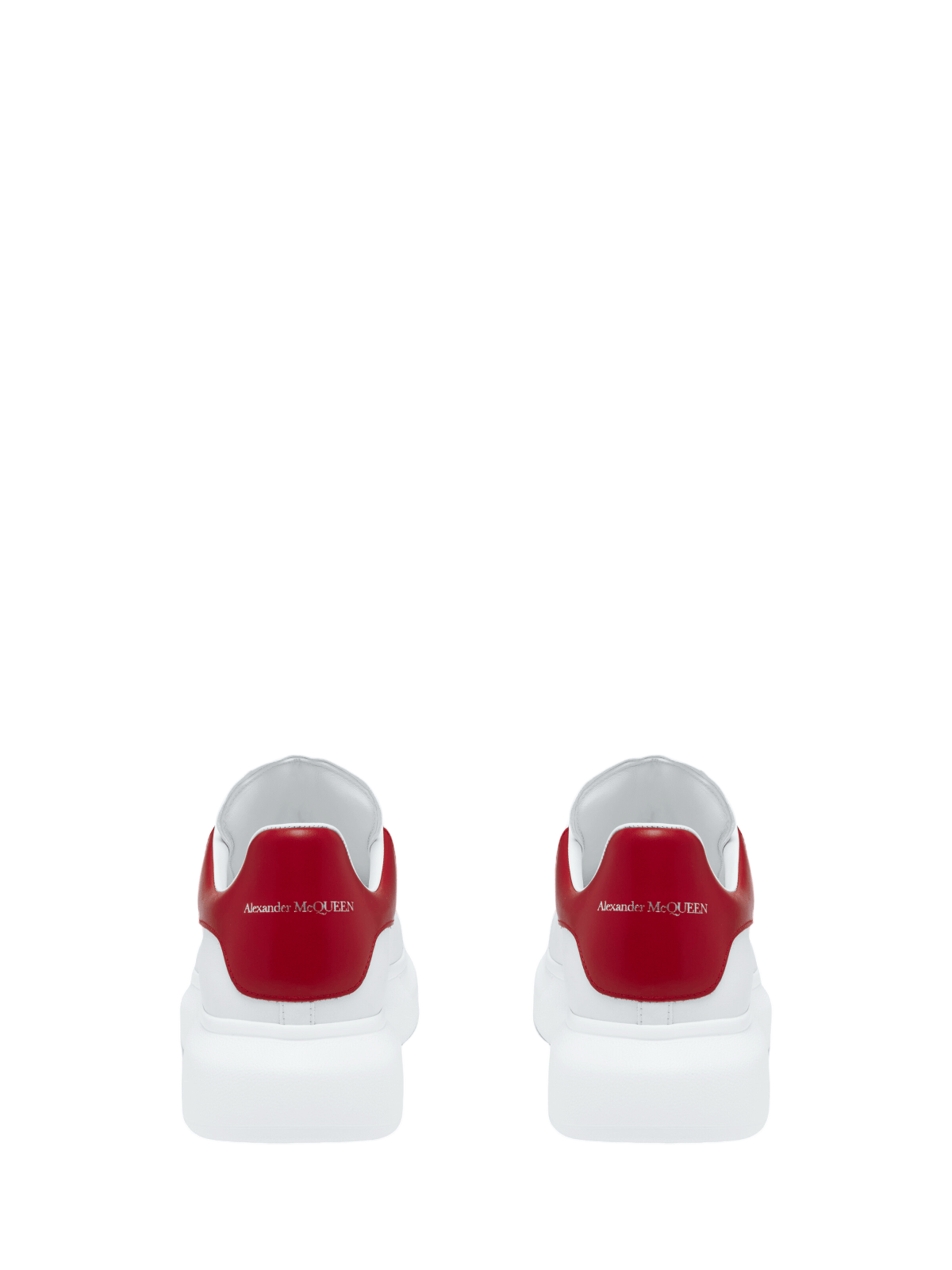 Alexander McQueen ALEXANDER MCQUEEN Oversized Men's Wht/Red Sneakers Size US 9.5 / EU 42-43 - 4 Thumbnail