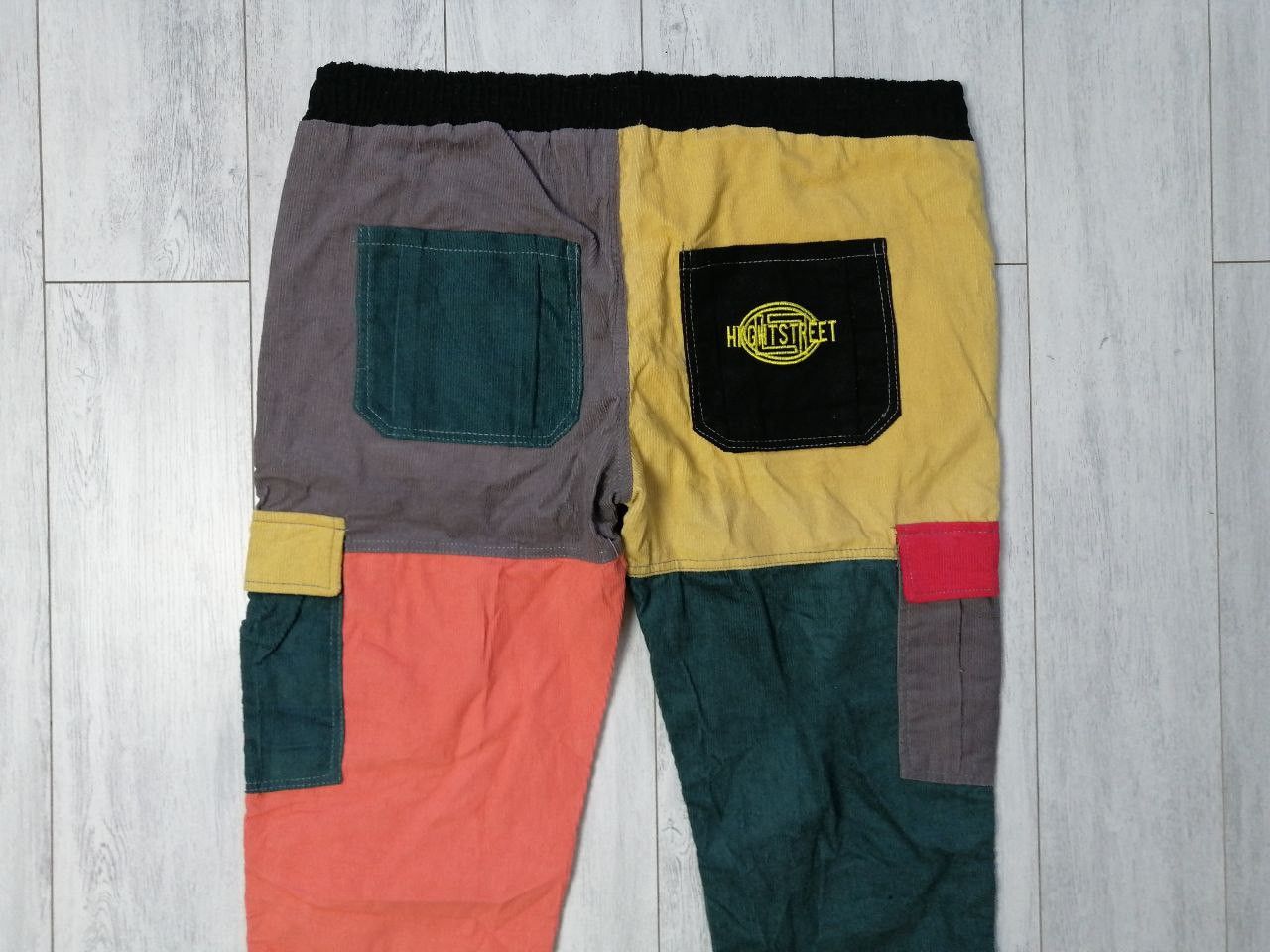 Japanese Brand Stussy x Coursemys Corduroy Patchwork Cargo Pants Size US 38 / EU 54 - 6 Thumbnail