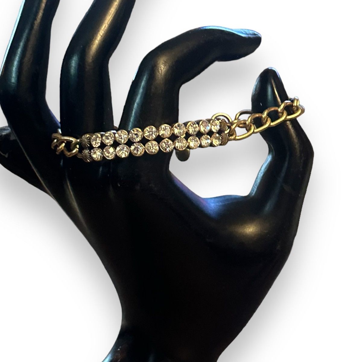 Other J. Crew rhinestone chain bracelet Size ONE SIZE - 2 Thumbnail