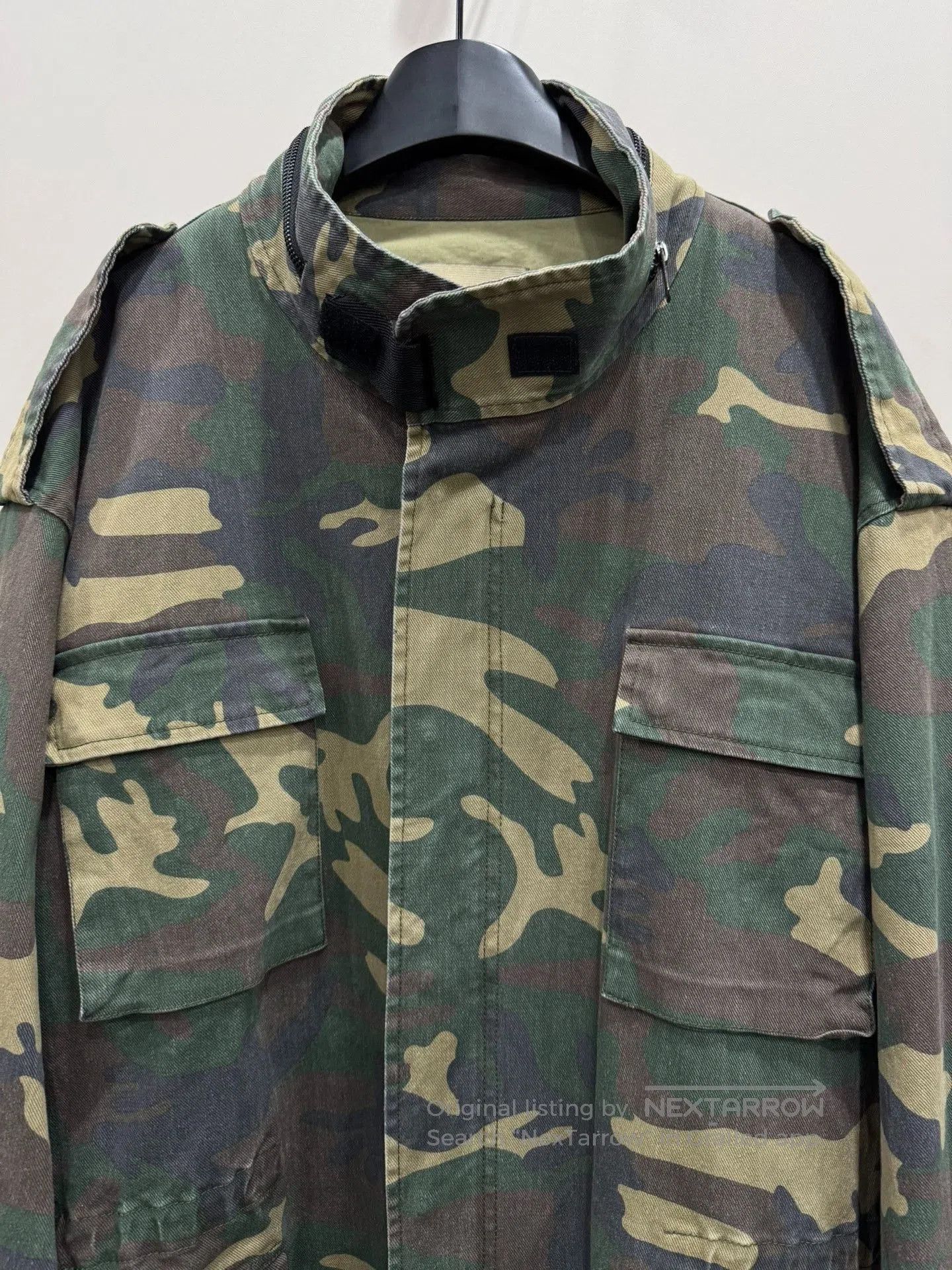 Yeezy Yeezy Season 4 Camo Denim Jacket. Size US M / EU 48-50 / 2 - 3 Thumbnail