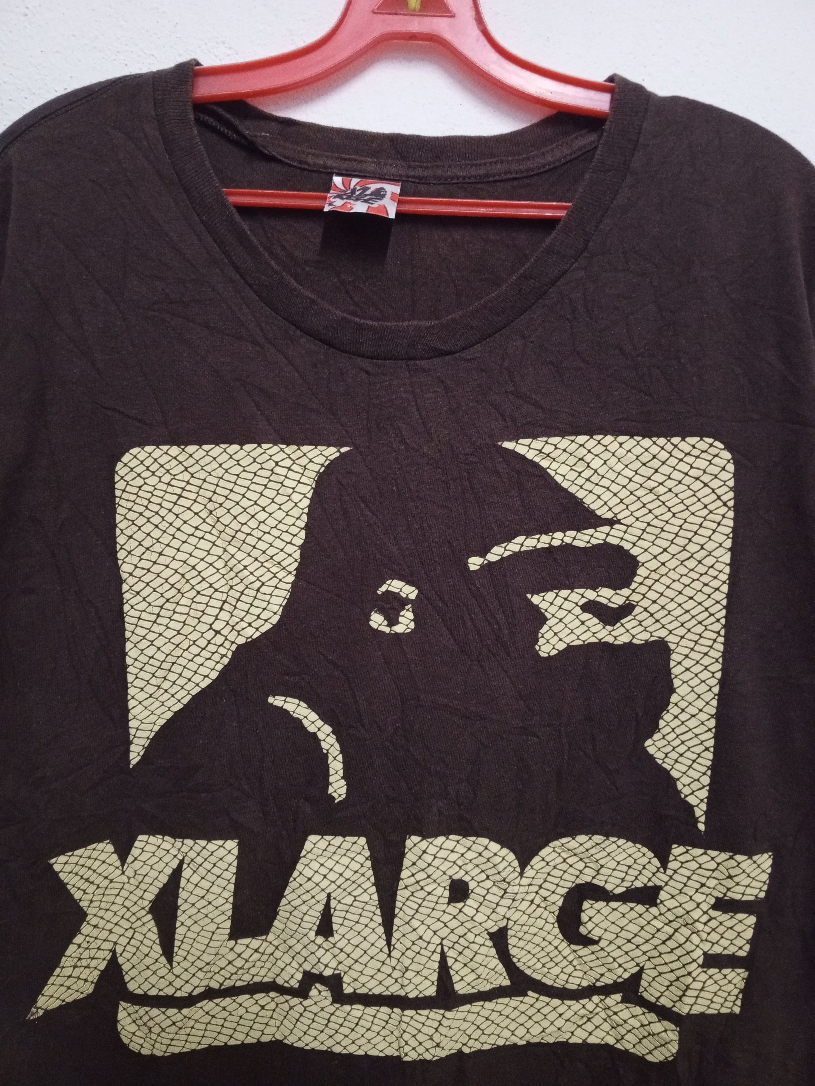 Xlarge 🔥rare USA🔥vintage XLARGE BROWN Size US XL / EU 56 / 4 - 1 Thumbnail
