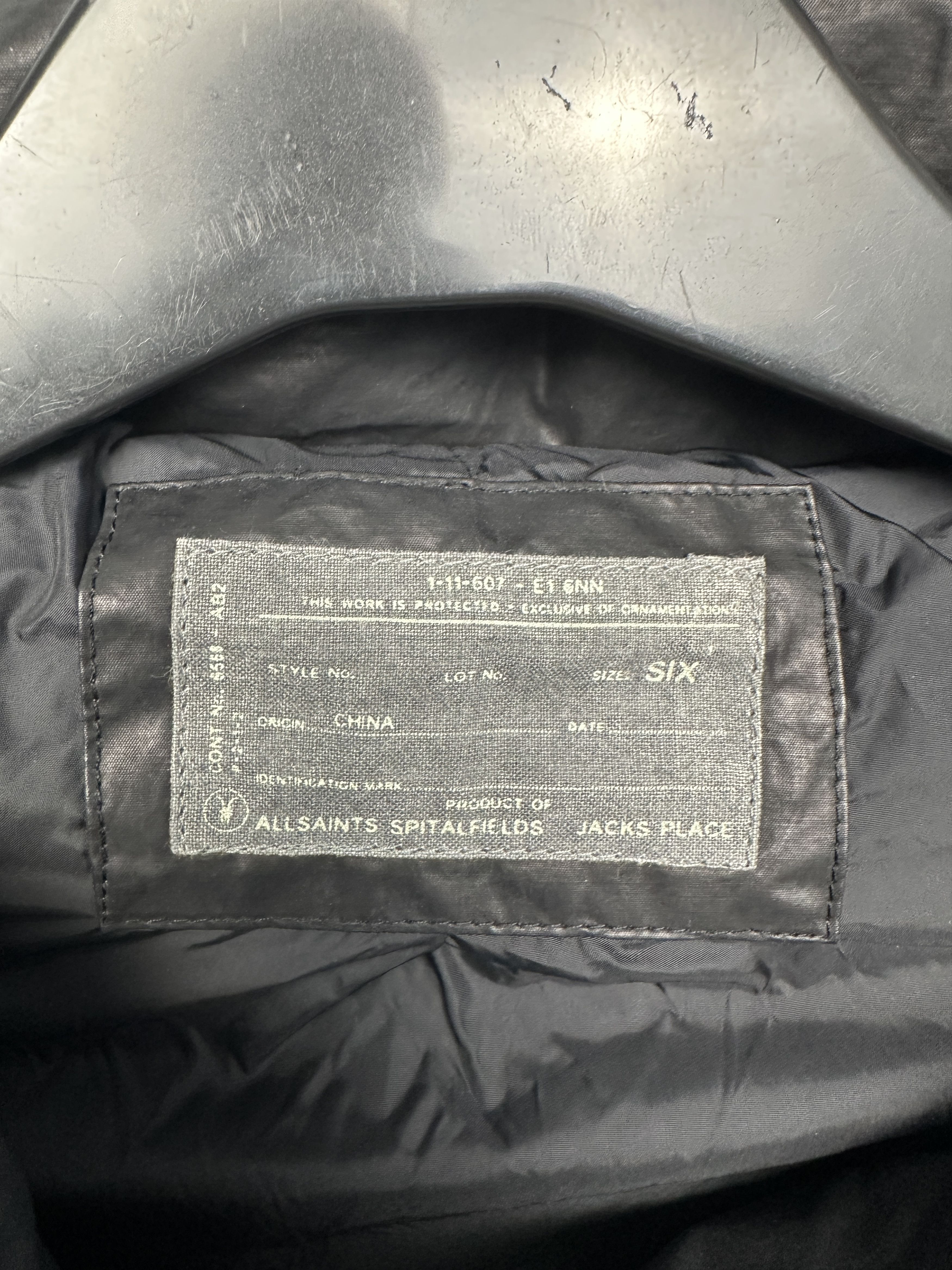 Allsaints Allsaints Womens Farin Down Puffer Coat Jacket Size XS / US 0-2 / IT 36-38 - 3 Thumbnail