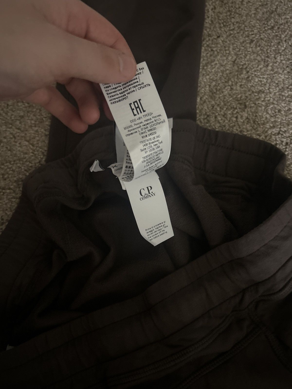 C.P. Company C.P. Company Stone Island Jogger Sweatpants Brown Drawstring Size US 30 / EU 46 - 4 Thumbnail