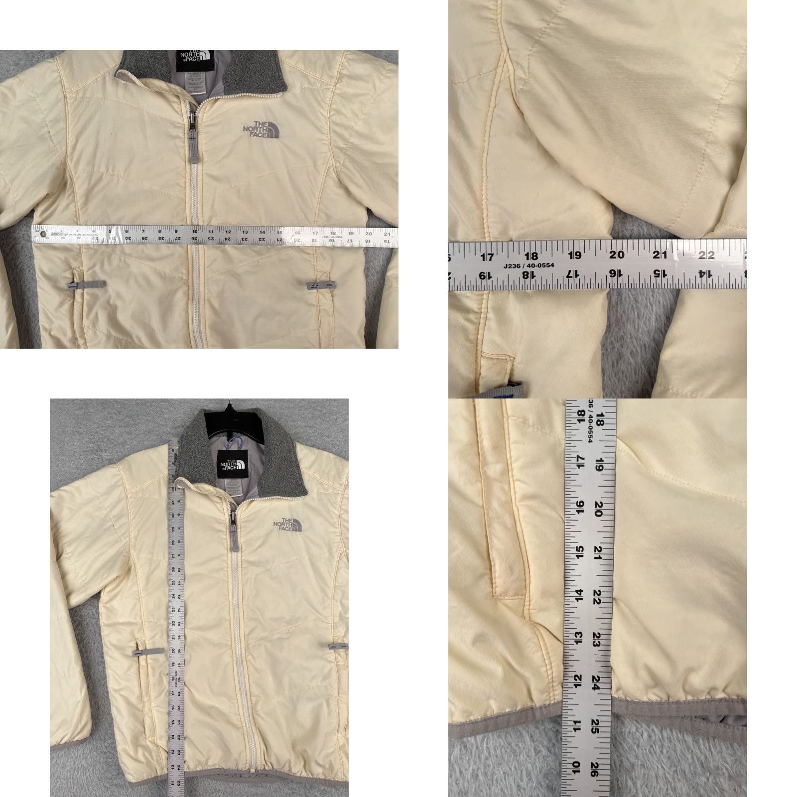The North Face The North Face Jacket Women Medium Ivory Chore Coat Full Zip Softshell Nylon Size M / US 6-8 / IT 42-44 - 8 Thumbnail