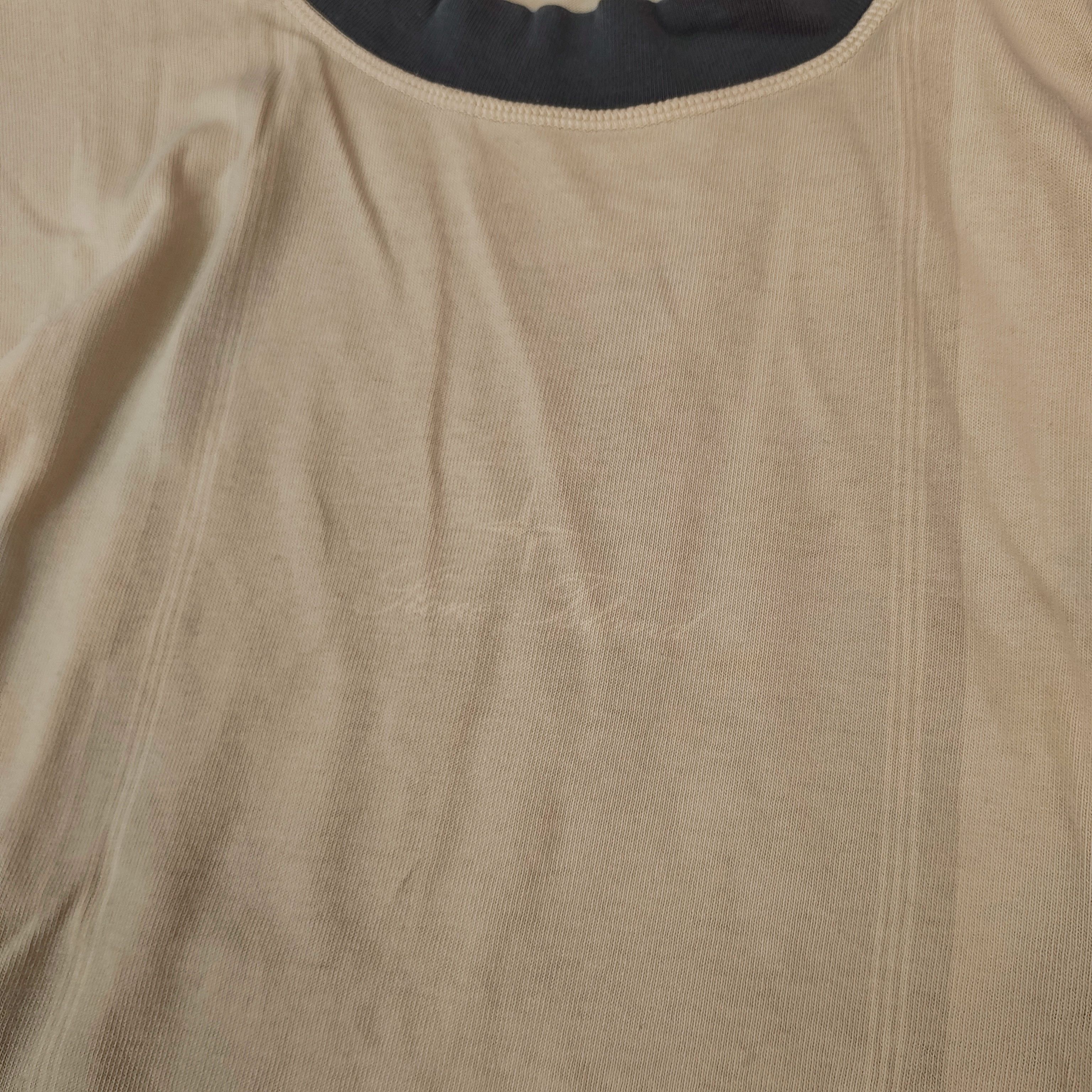 Stone Island Stone Island Massimo Osti vintage mock neck t-shirt sand L Size US L / EU 52-54 / 3 - 4 Thumbnail