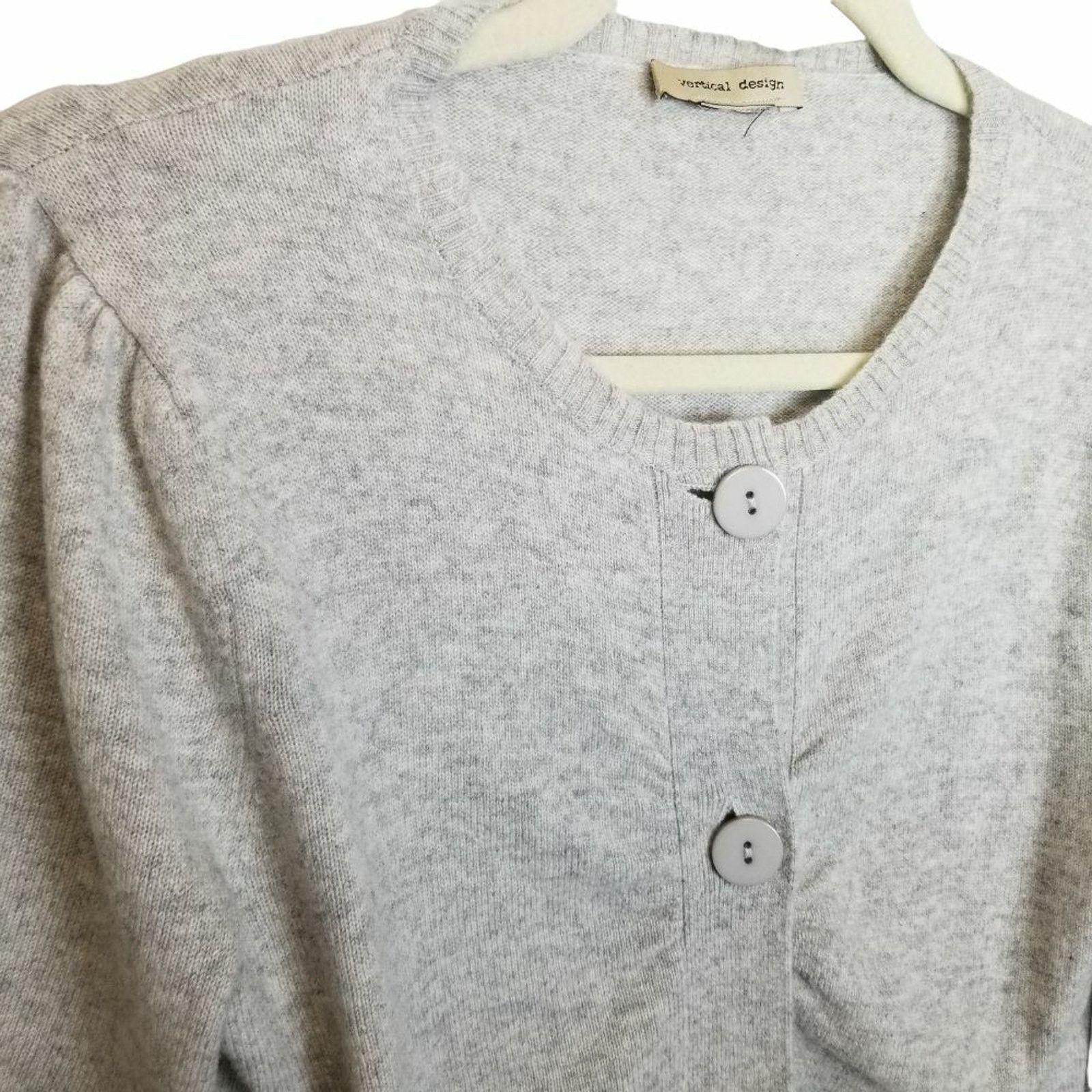 Vintage Vertical Design Womens Cashmere Sweater Cardigan Luxury S Size S / US 4 / IT 40 - 5 Thumbnail