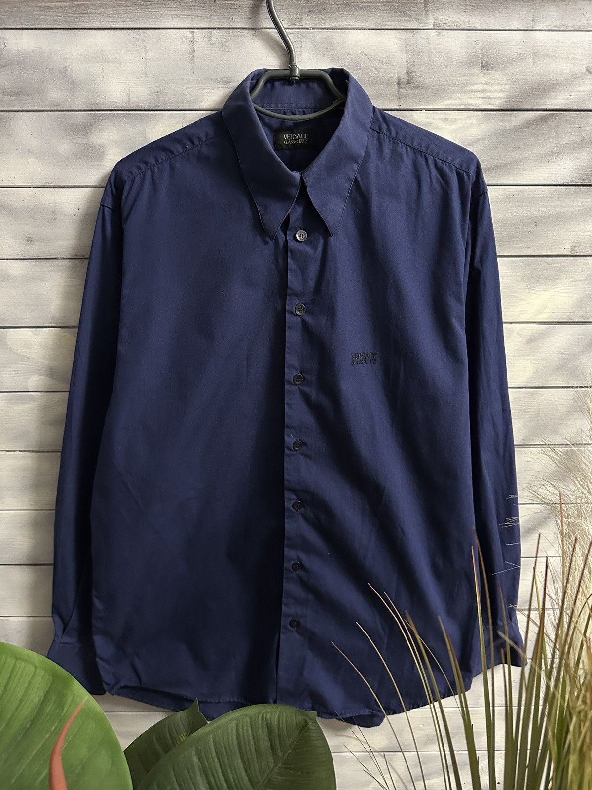 Versace Luxury Vintage Shirt Burton Versace Classic V2 Size US L / EU 52-54 / 3 - 1 Thumbnail