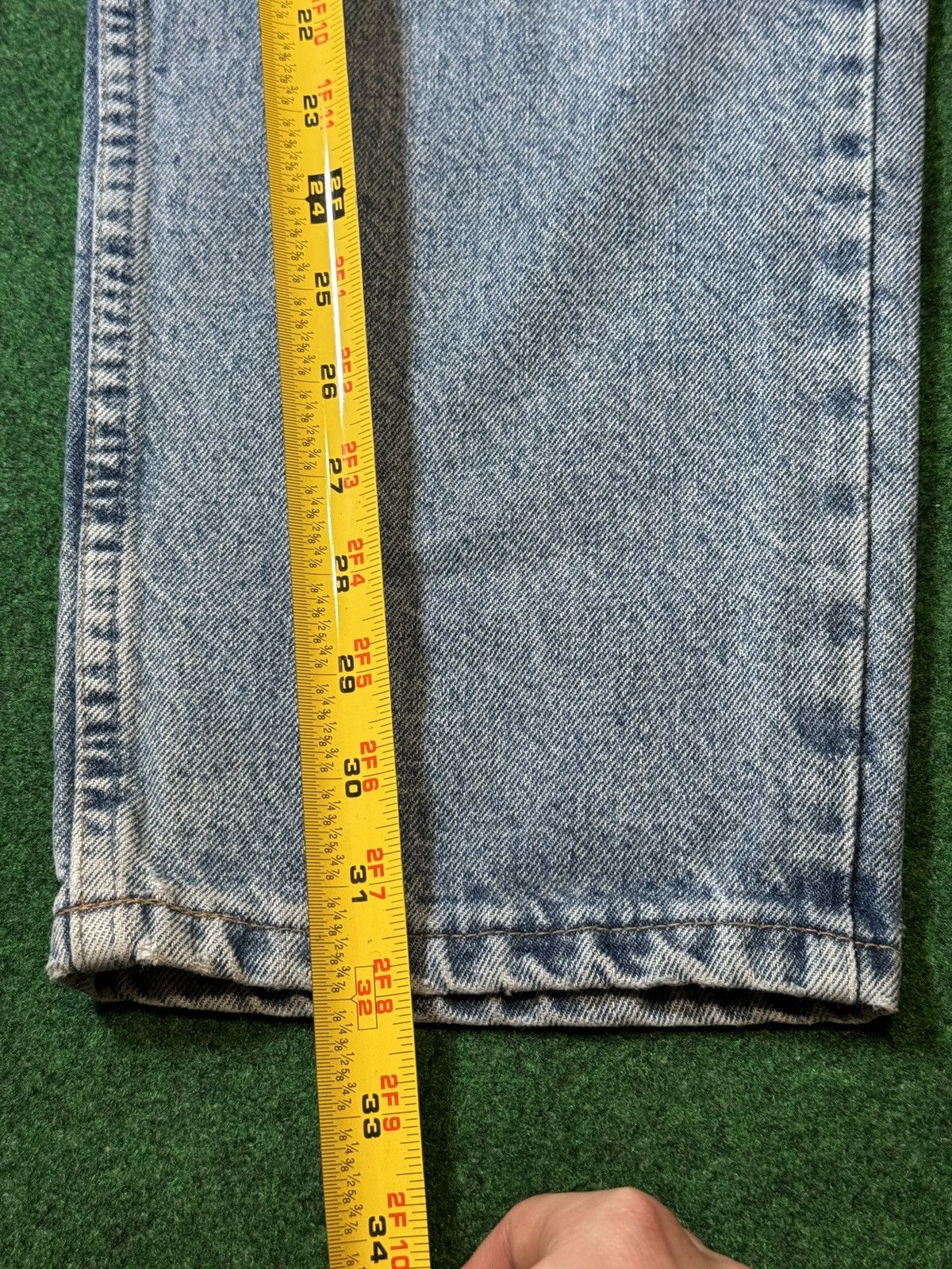 Gap × Vintage 90s Gap Denim Loose Fit Baggy Hip Hop Skater Jeans Size US 34 / EU 50 - 8 Thumbnail