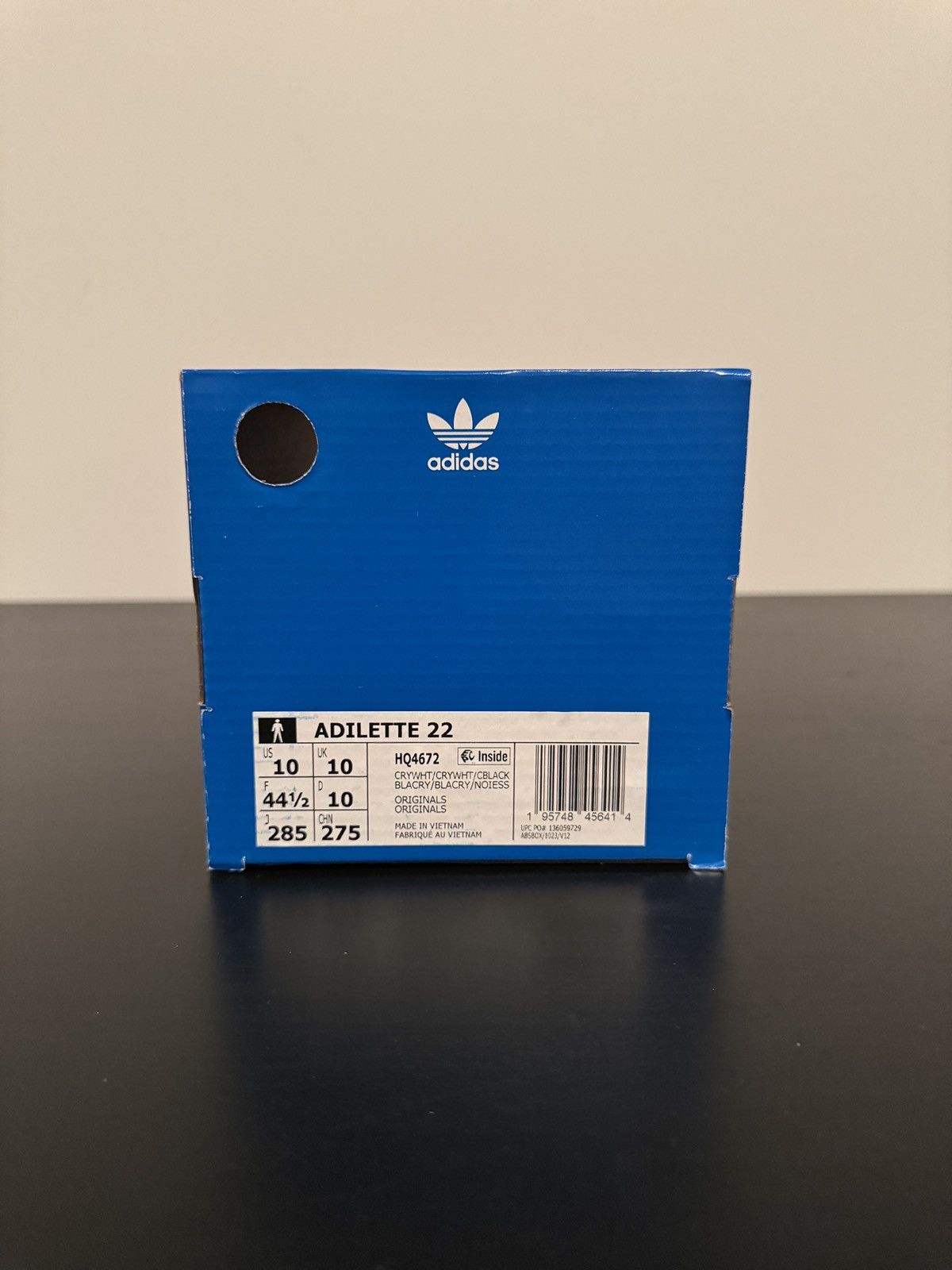 Adidas ADIDAS ADILETTE 22 SLIDES CRYSTAL WHITE Size US 10 / EU 43 - 8 Thumbnail