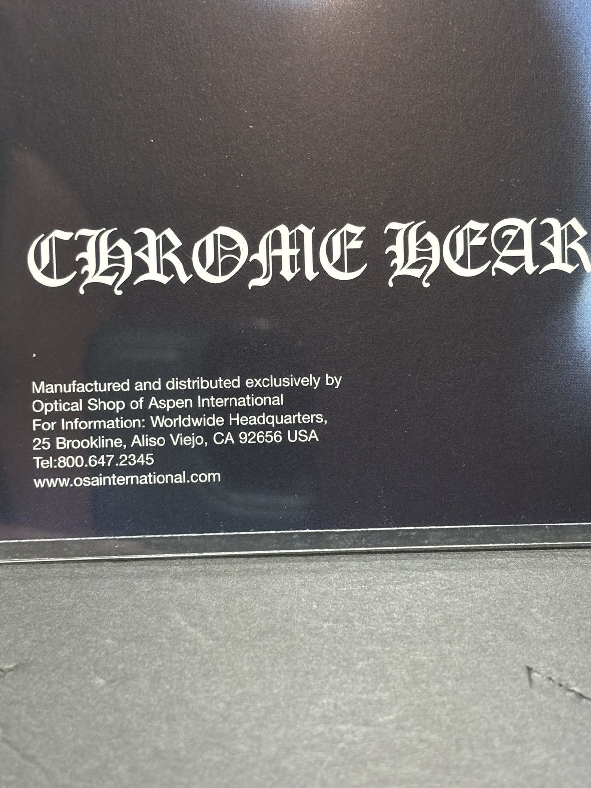Chrome Hearts • chrome hearts • authentic two(2) sided 8x11 poster Size ONE SIZE - 3 Thumbnail