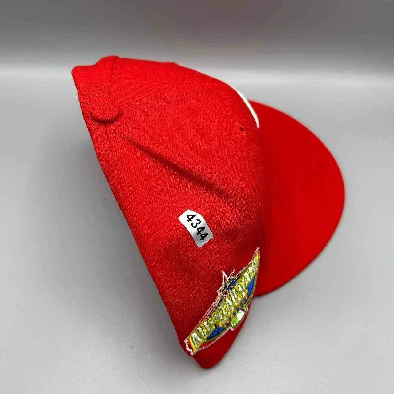 New Era Seattle Mariners Hat Men 7 1/4 Red All Star Game MLB Fitted Size ONE SIZE - 10 Thumbnail