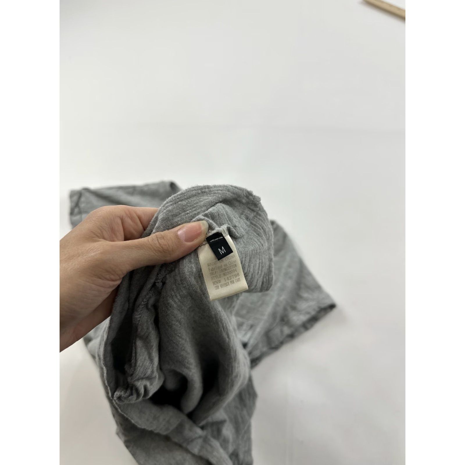 Anthropologie Holiday Anthropologie Tunic Top Womens M Grey Pockets Size M / US 6-8 / IT 42-44 - 6 Thumbnail