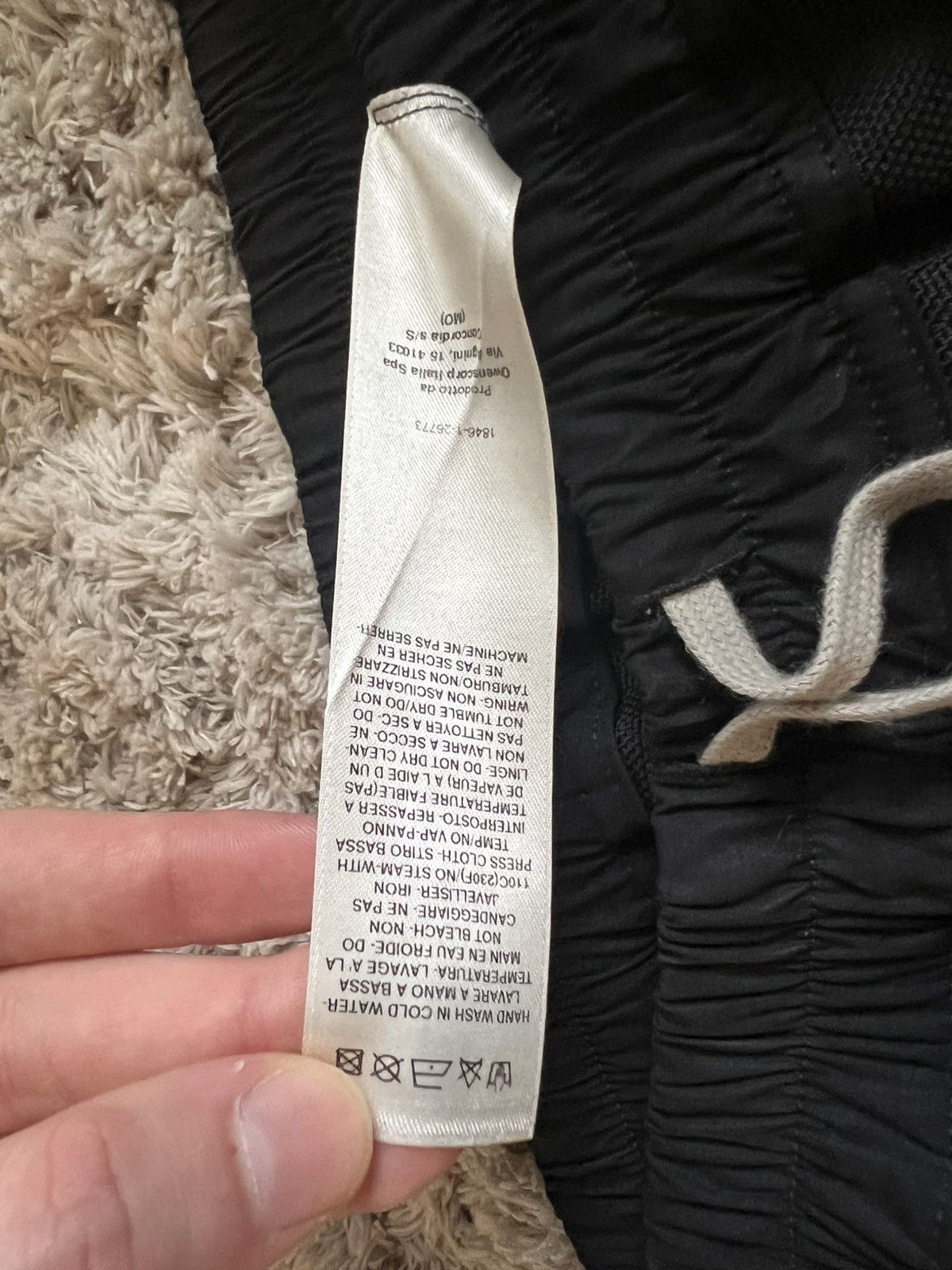 Rick Owens Rick Owens Porterville Mastodon Cargos Size US 33 - 3 Thumbnail