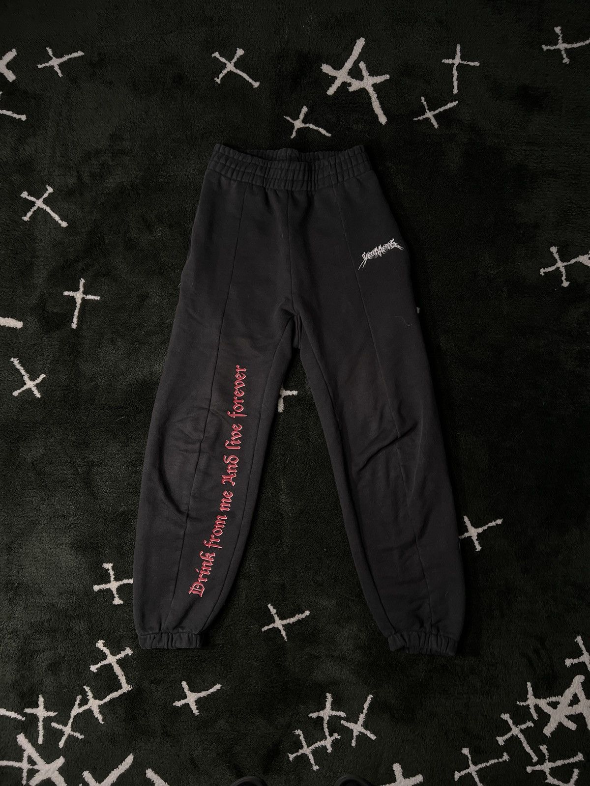 Vetements AW16 -Total Fucking Darkness/Drink From Me and Live Forever Size US 30 / EU 46 - 1 Thumbnail