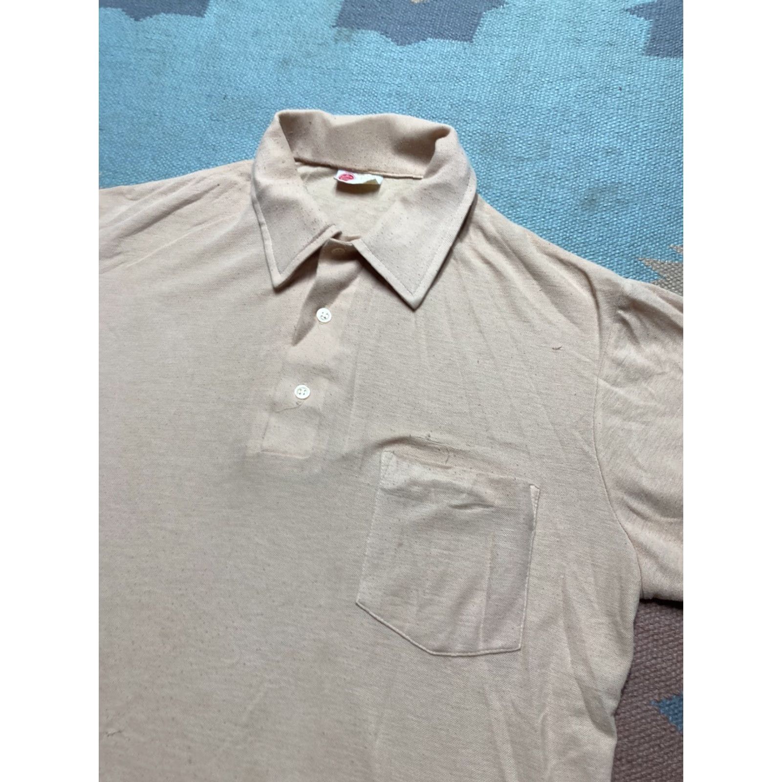 Sears VINTAGE Sears Kings Road Polo Shirt Short Sleeve Adult XL 1970s Size US XL / EU 56 / 4 - 3 Thumbnail