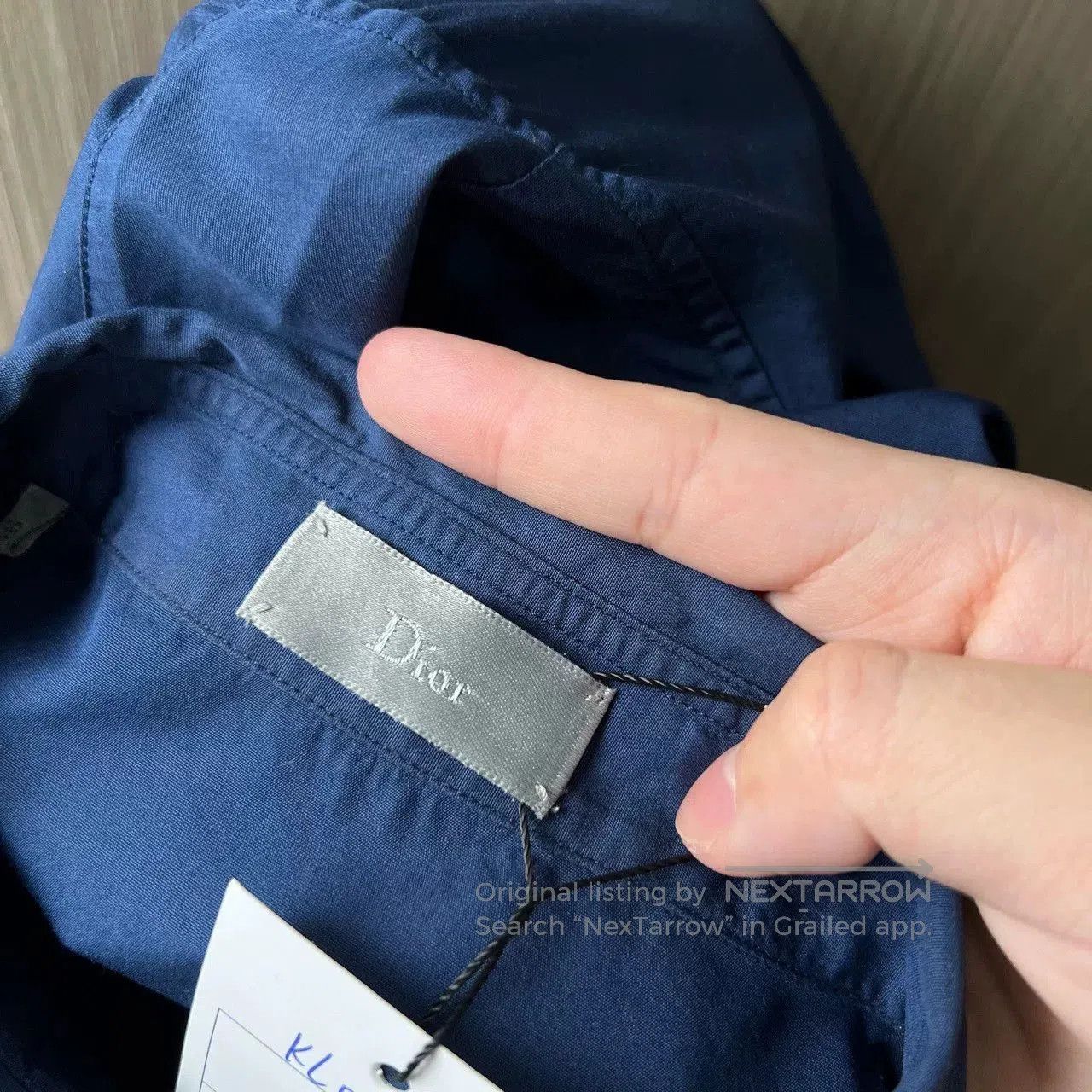 Dior Dior Embroidered CD Logo Shirt. Size US M / EU 48-50 / 2 - 6 Thumbnail