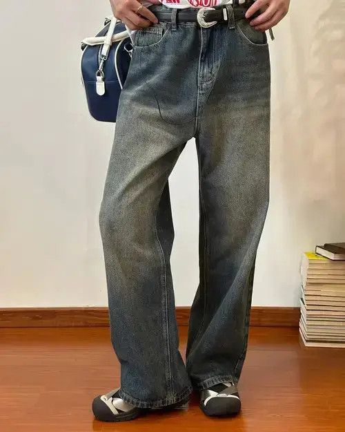 Japanese Brand American Retro Gradient Jeans Size US 31 - 4 Thumbnail