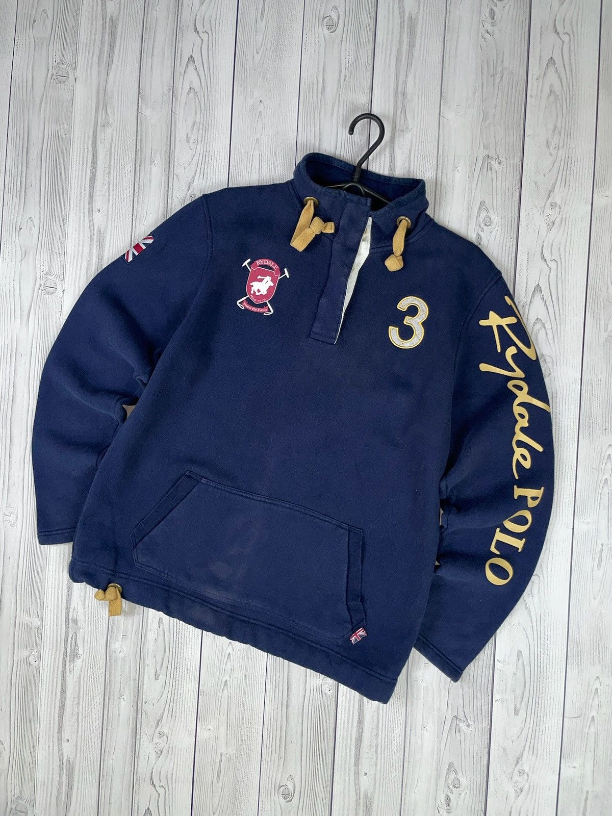 Vintage Vintage Rugby jersey big logo ralph lauren Rydale size L Size US L / EU 52-54 / 3 - 2 Thumbnail