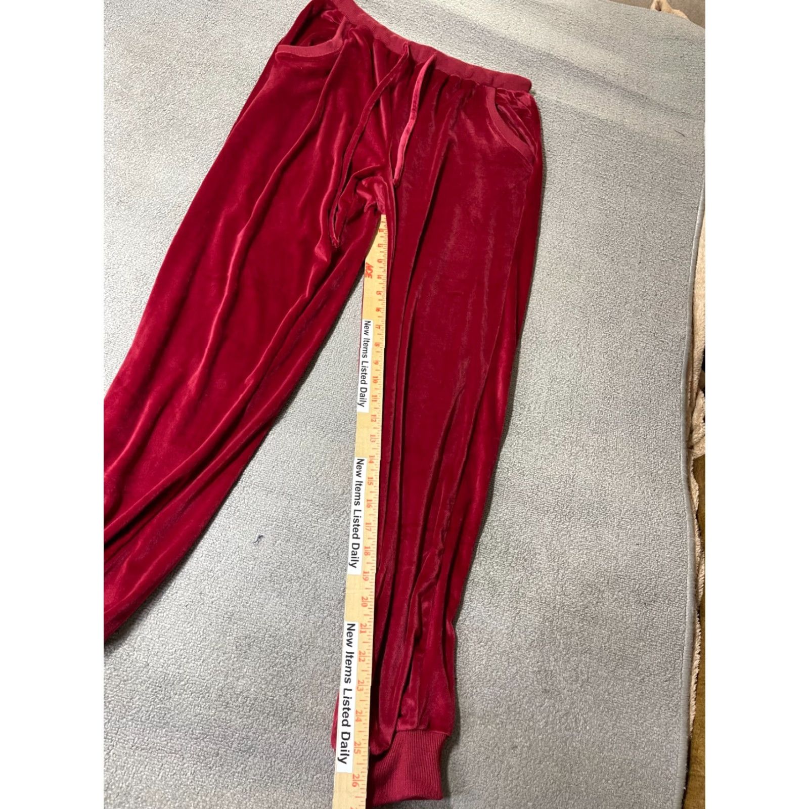 Vintage Evanhome Women's Pajama Pants Medium M Red Size 32" / US 10 / IT 46 - 3 Thumbnail