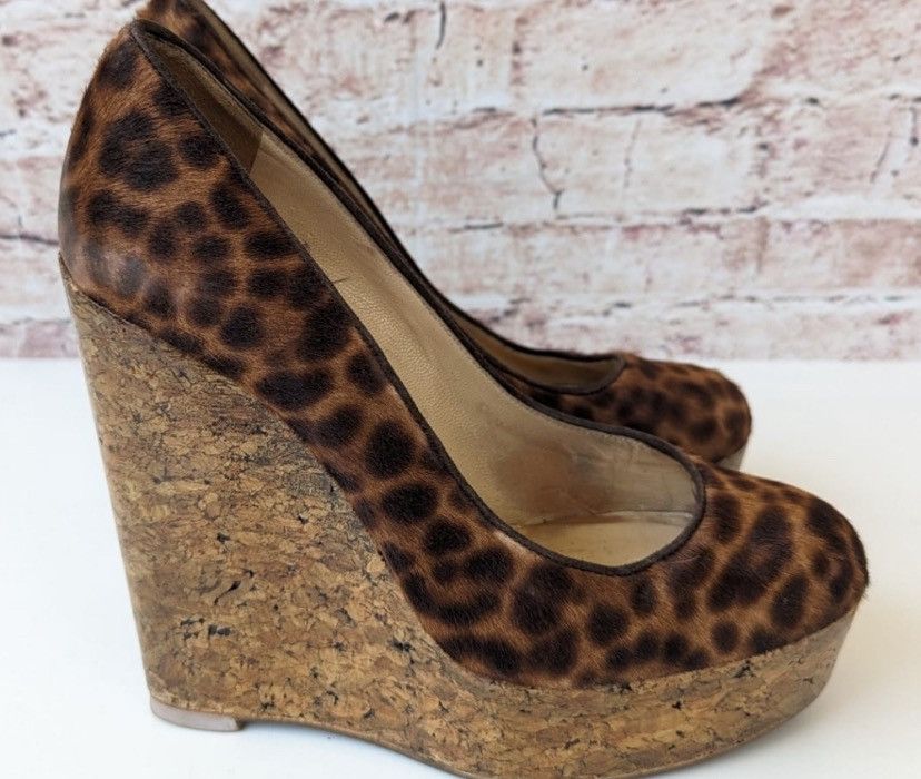Christian Louboutin Christian Louboutin Wedges Size US 7.5 / IT 37.5 - 9 Thumbnail