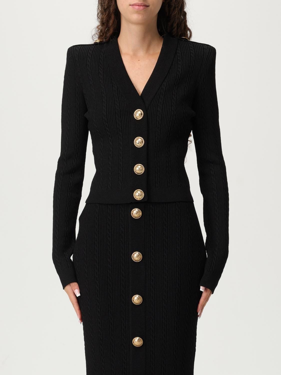 Balmain Balmain Sweater Woman Black Size XS / US 0-2 / IT 36-38 - 1 Thumbnail
