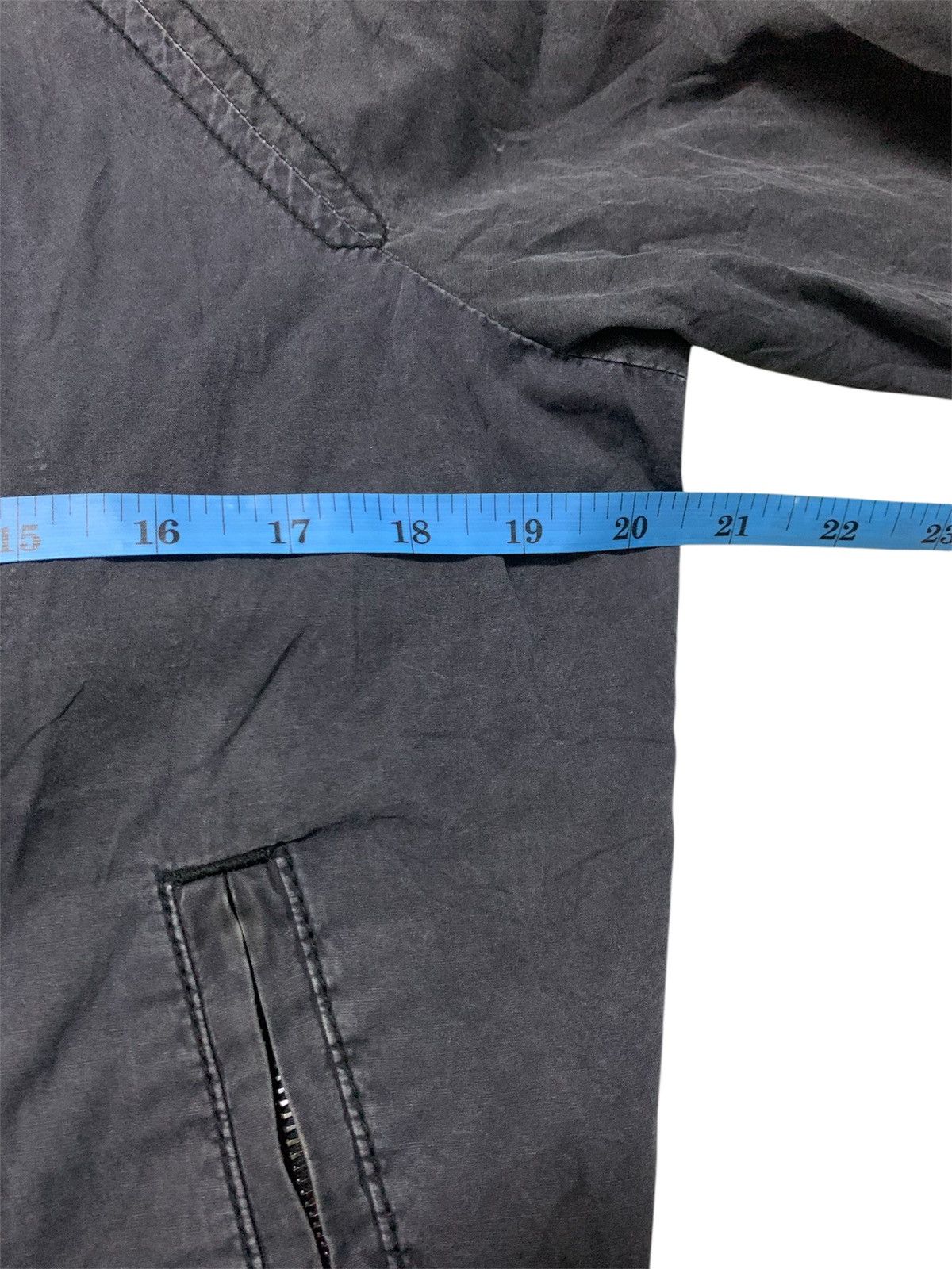 United Arrows Washed effects bomber jacket grey colour Size US M / EU 48-50 / 2 - 4 Thumbnail