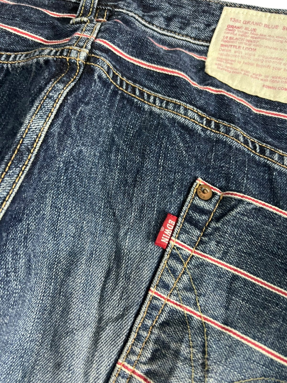 Edwin Vintage Full Selvedge Edwin Jean Japan Size US 31 - 19 Thumbnail