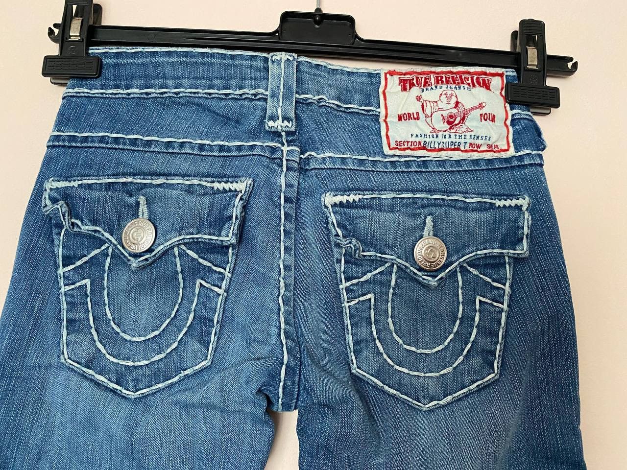 True Religion Rare🔥True Religion Billy Super T Jeans Size 24" / US 00 / IT 34 - 5 Thumbnail