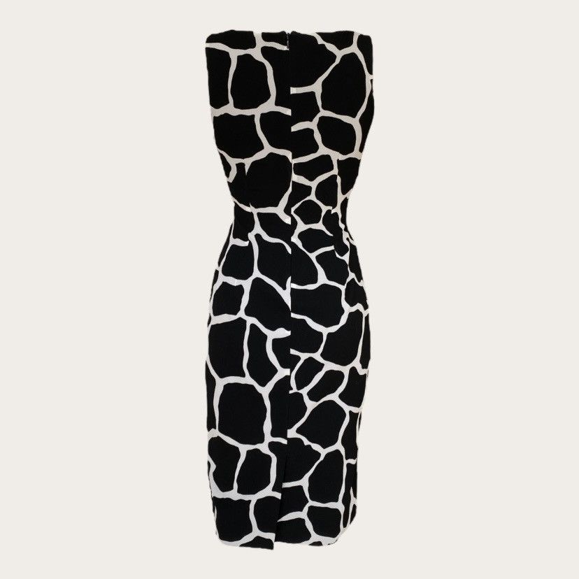 Dolce & Gabbana Dolce & Gabbana abito in seta stampa animalier bianco e nero Size XS / US 0-2 / IT 36-38 - 3 Thumbnail