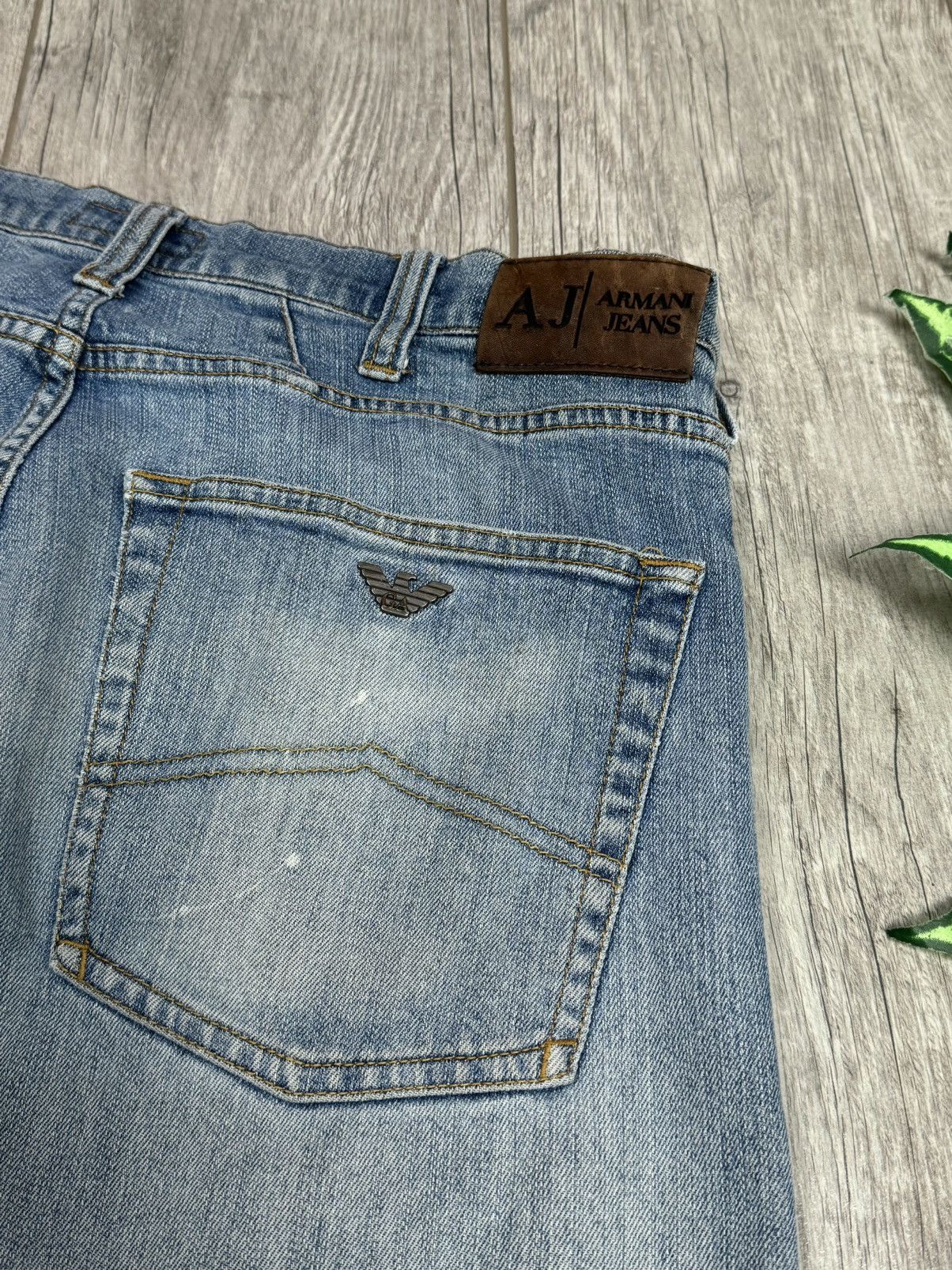 Armani × Japanese Brand × Vintage ARMANI JEANS METAL LOGO VINTAGE HYPE JAPANESE STYLE SIZE 32 Size US 32 / EU 48 - 17 Thumbnail