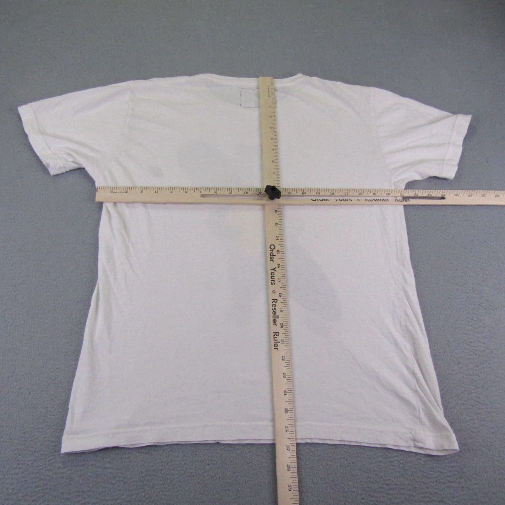 Vintage Wellen Shirt Mens Large White Graphic Print Crewneck T-Shirt Short Sleeve Logo Bear Surf Beach Animals Outdoor Size US L / EU 52-54 / 3 - 5 Thumbnail